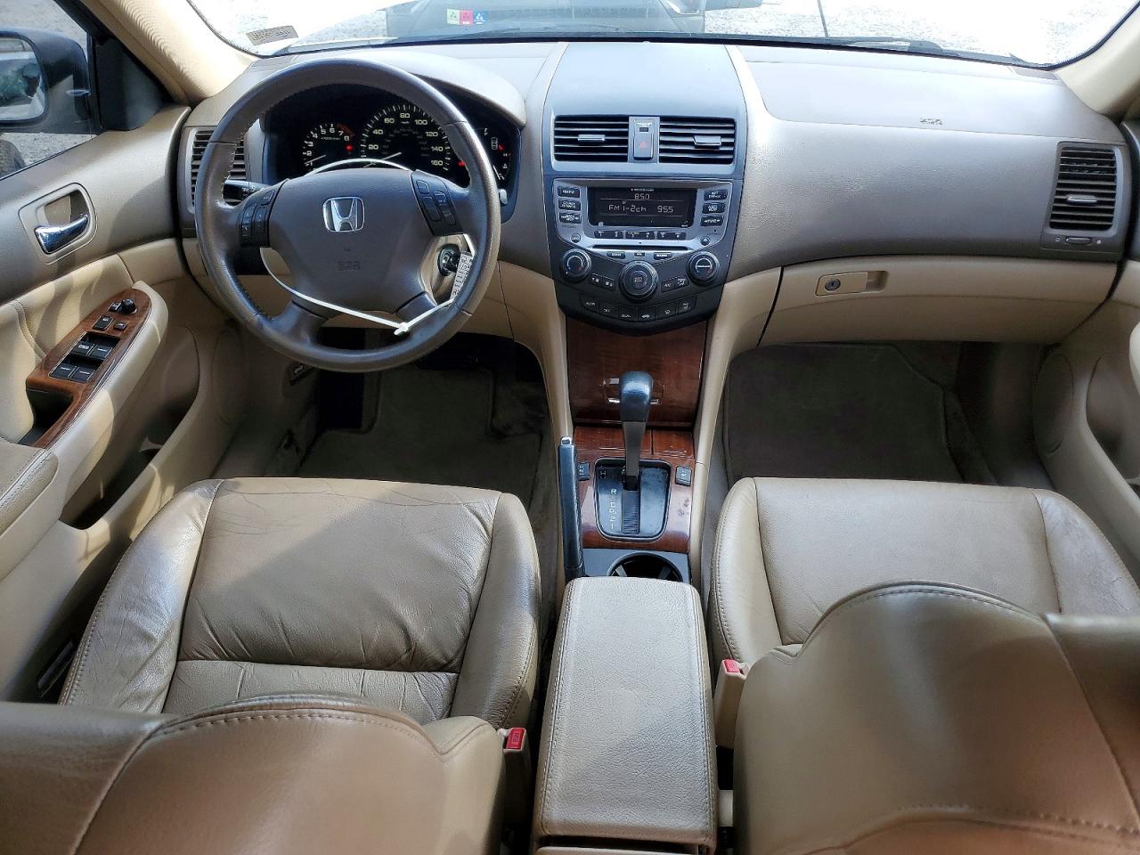 2007 Honda Accord Ex White vin: 1HGCM56847A098631
