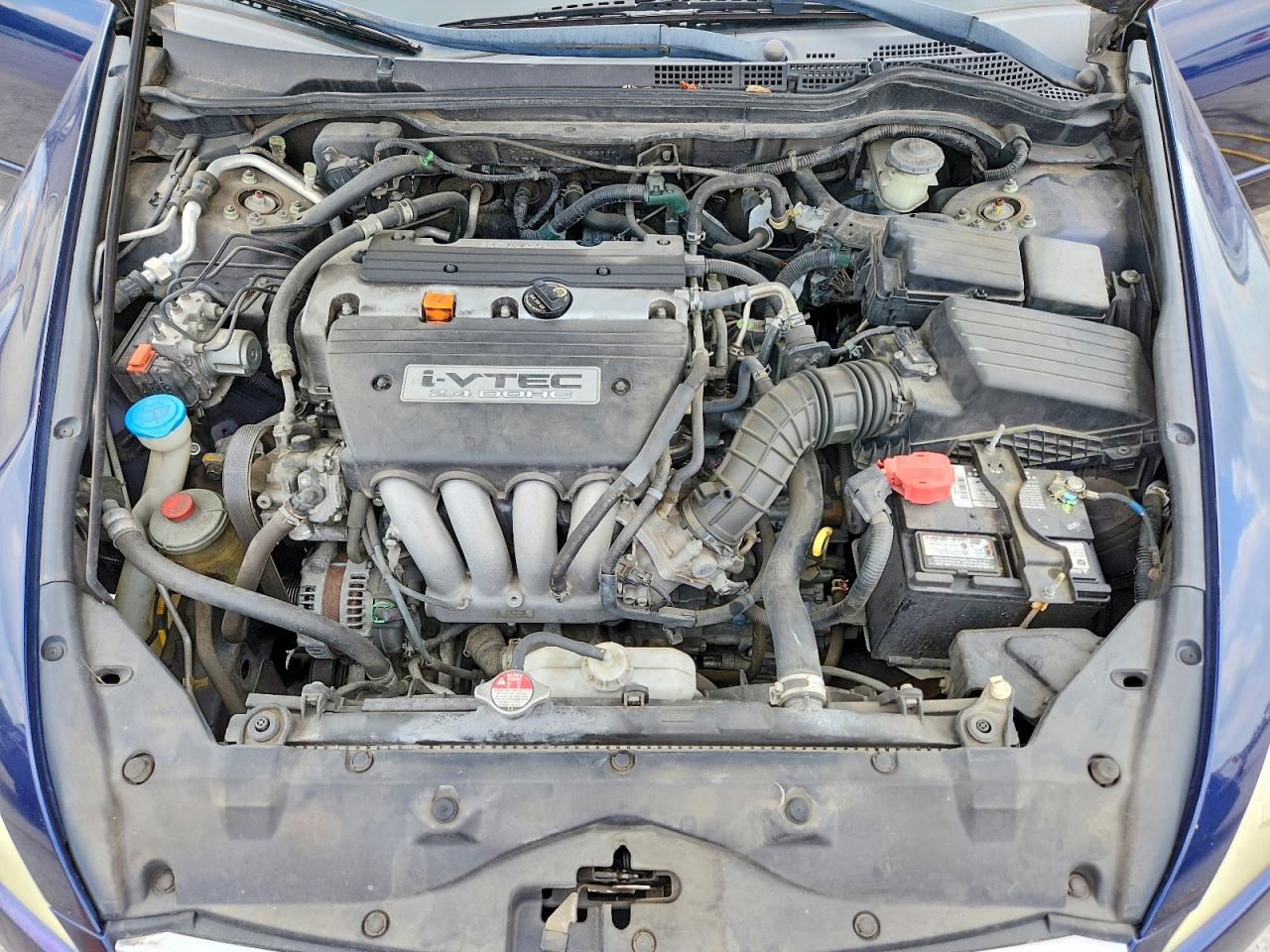 2007 Honda Accord Ex Blue vin: 1HGCM56847A145639