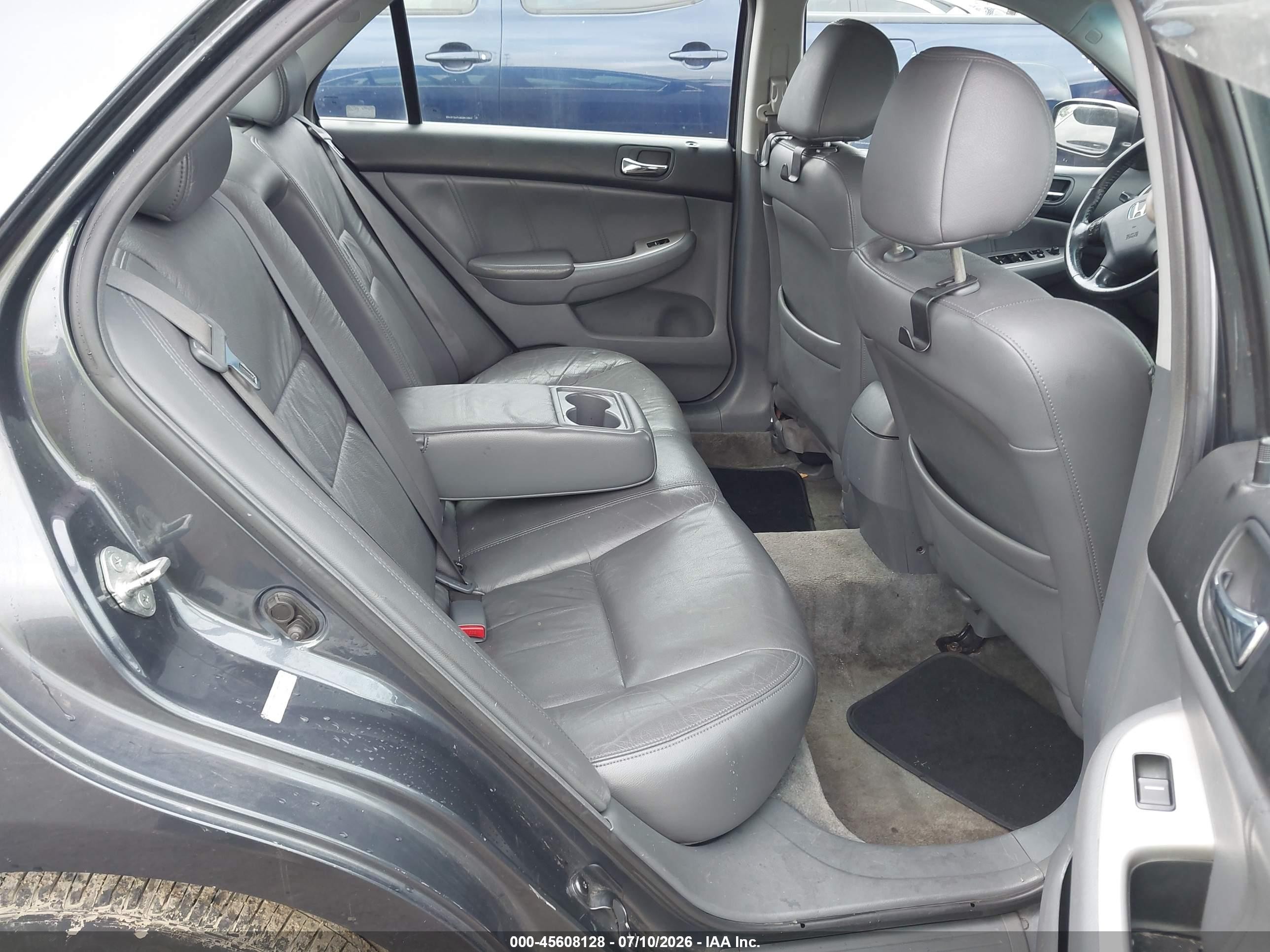 2007 Honda Accord 2.4 Ex Gray vin: 1HGCM56847A210490