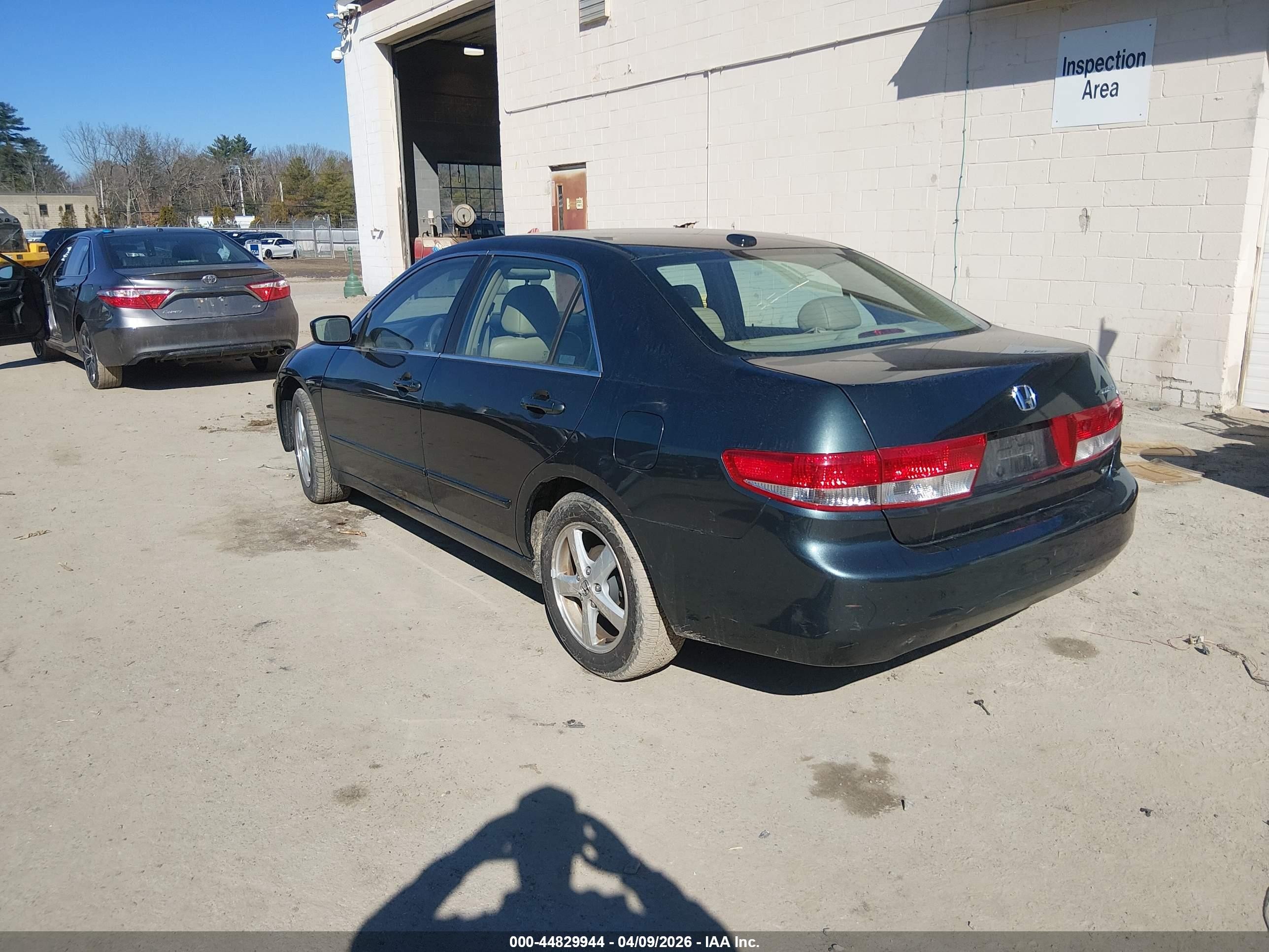 2004 Honda Accord 2.4 Ex Зеленый vin: 1HGCM56854A113021