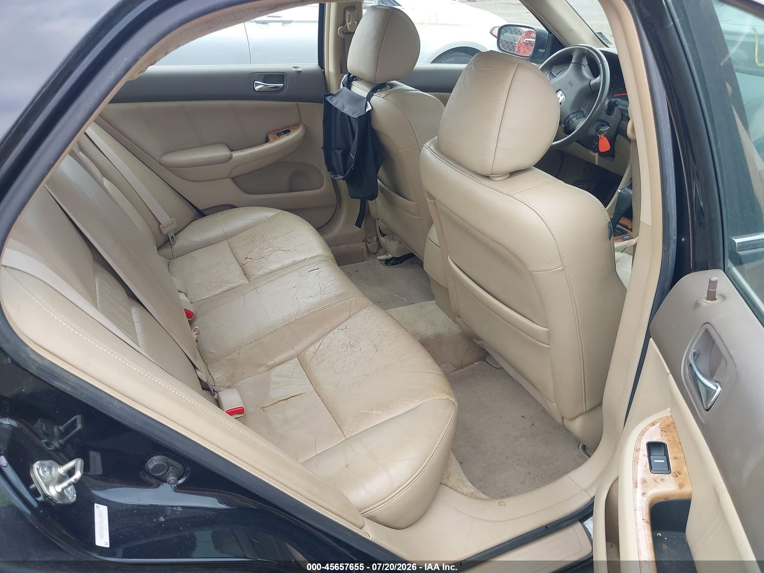 2004 Honda Accord 2.4 Ex Black vin: 1HGCM56854A114010
