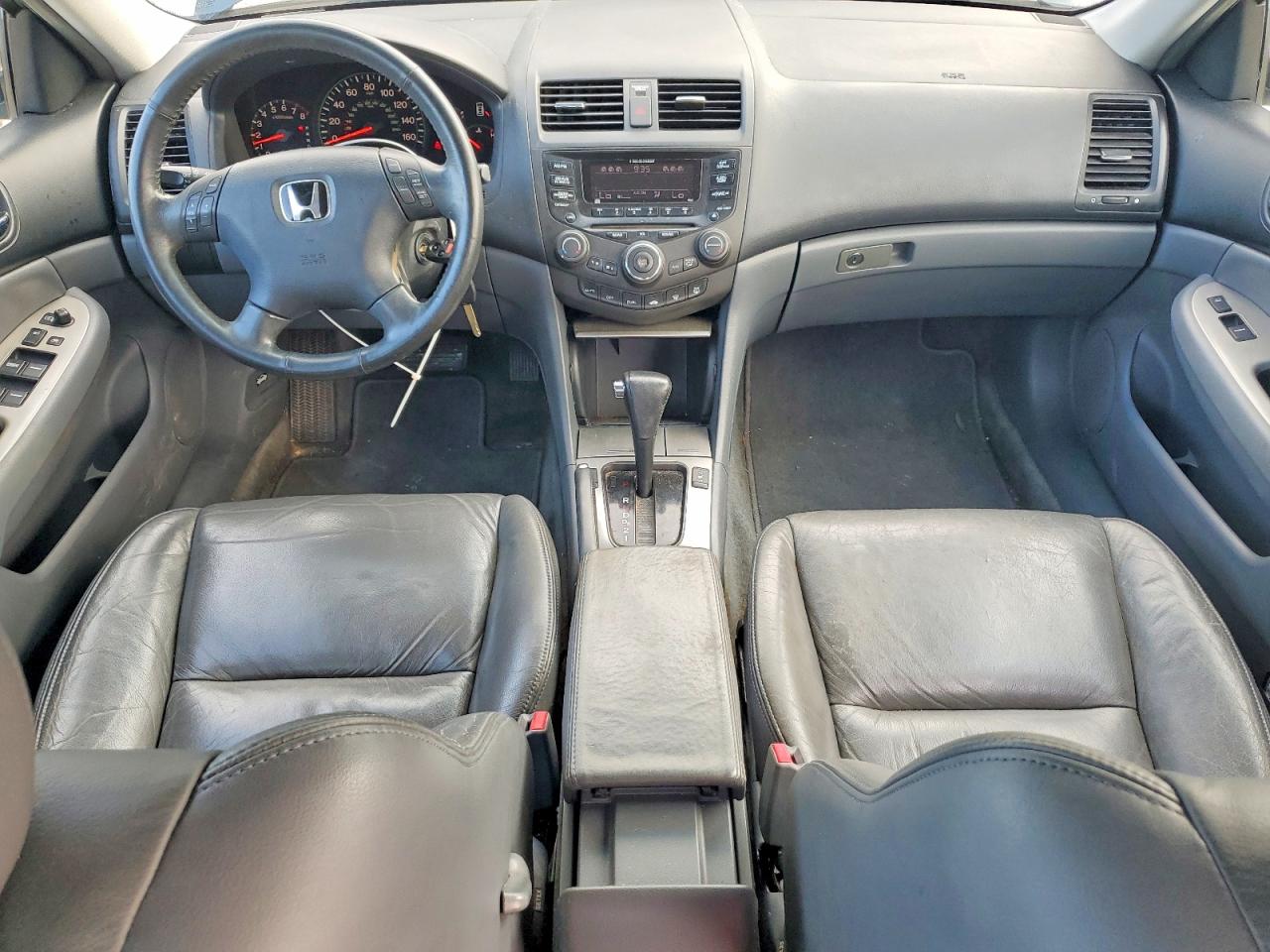 2005 Honda Accord Ex Серый vin: 1HGCM56855A024583