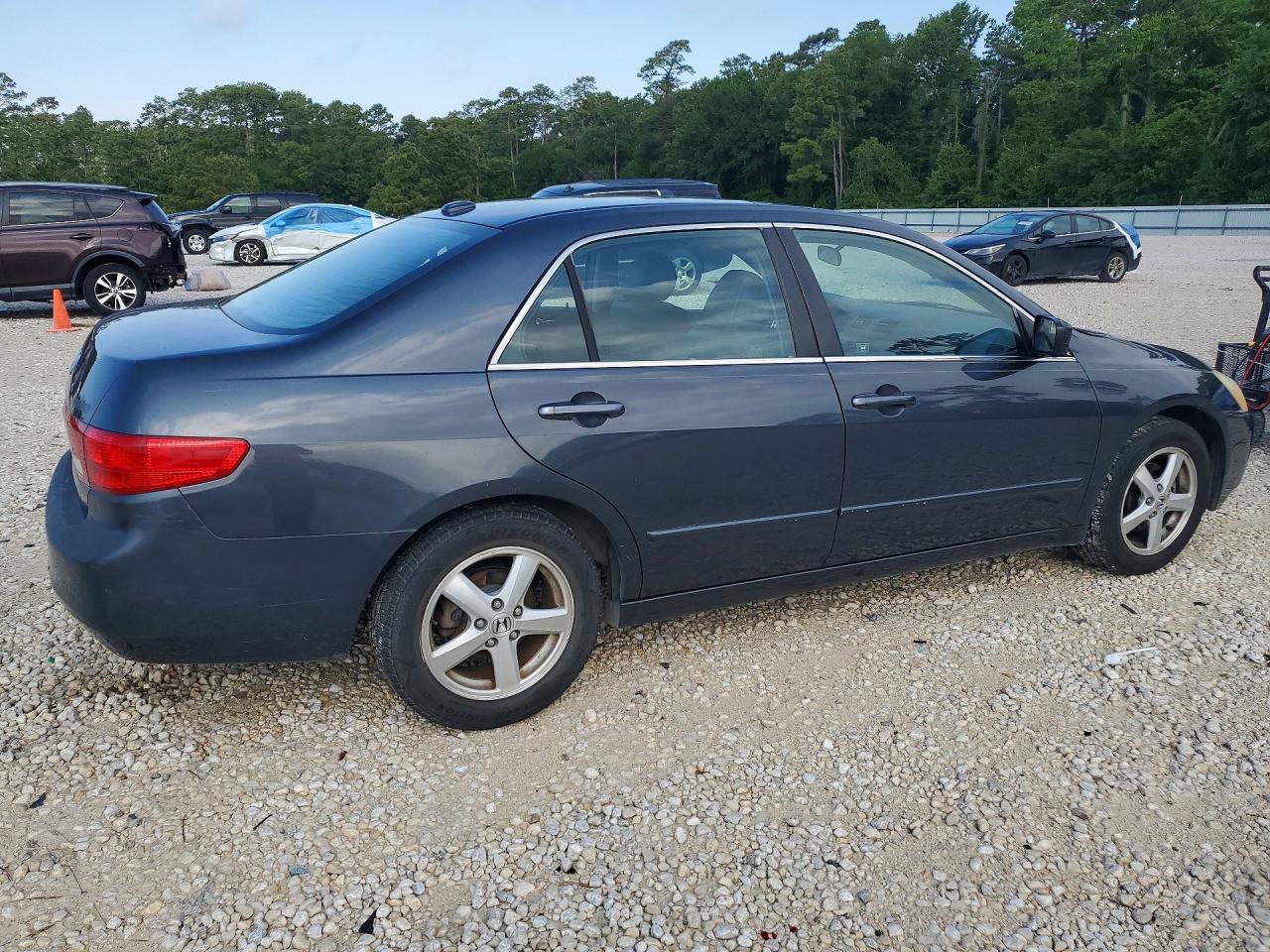 2005 Honda Accord Ex Серый vin: 1HGCM56855A024583