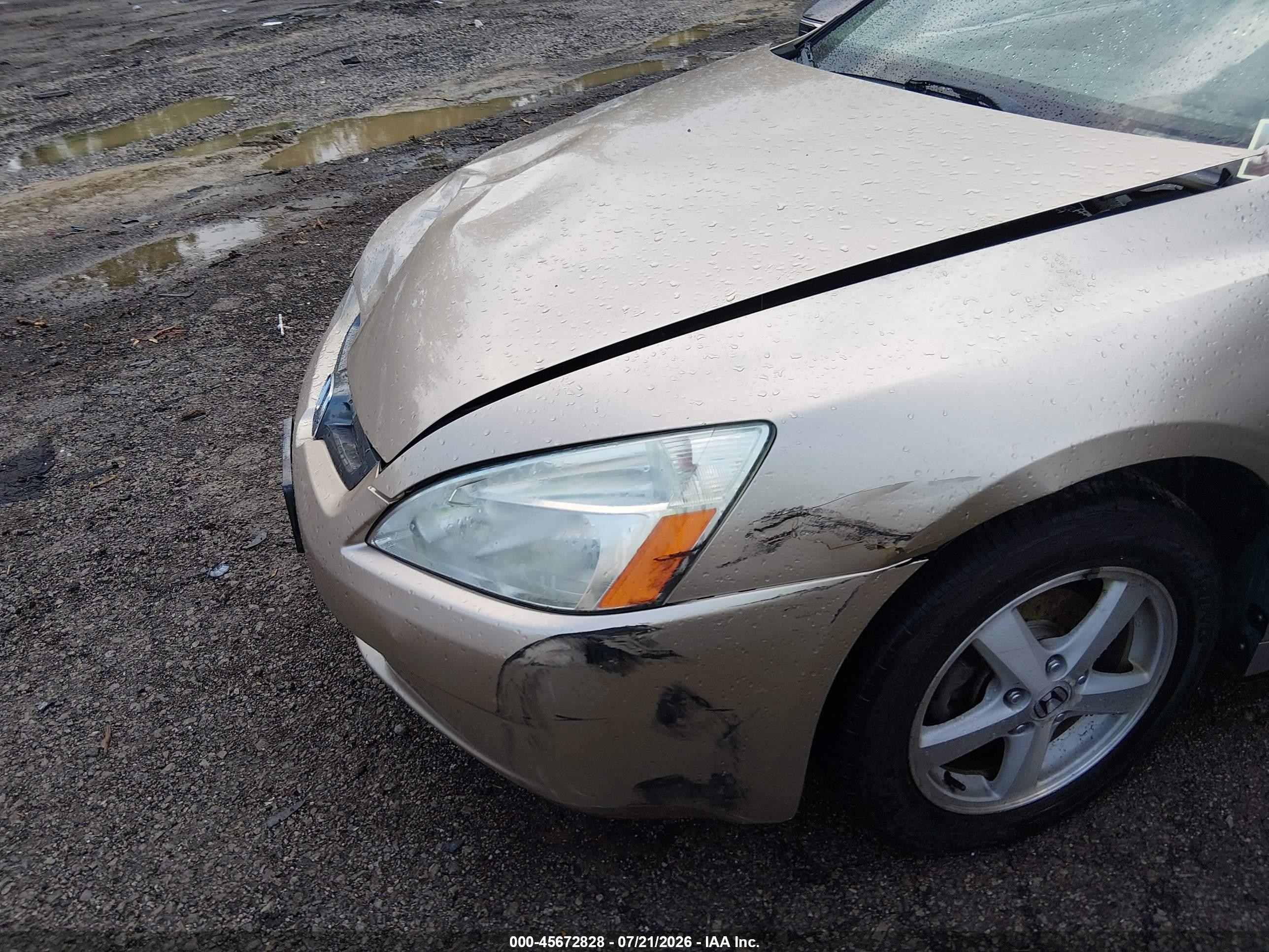 2005 Honda Accord 2.4 Ex Gold vin: 1HGCM56855A065182