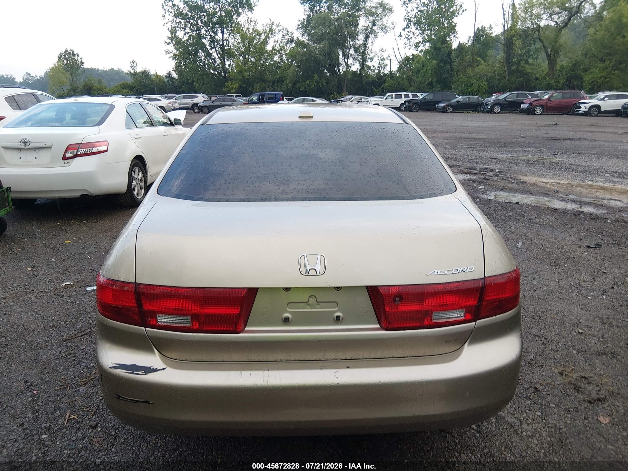2005 Honda Accord 2.4 Ex Gold vin: 1HGCM56855A065182