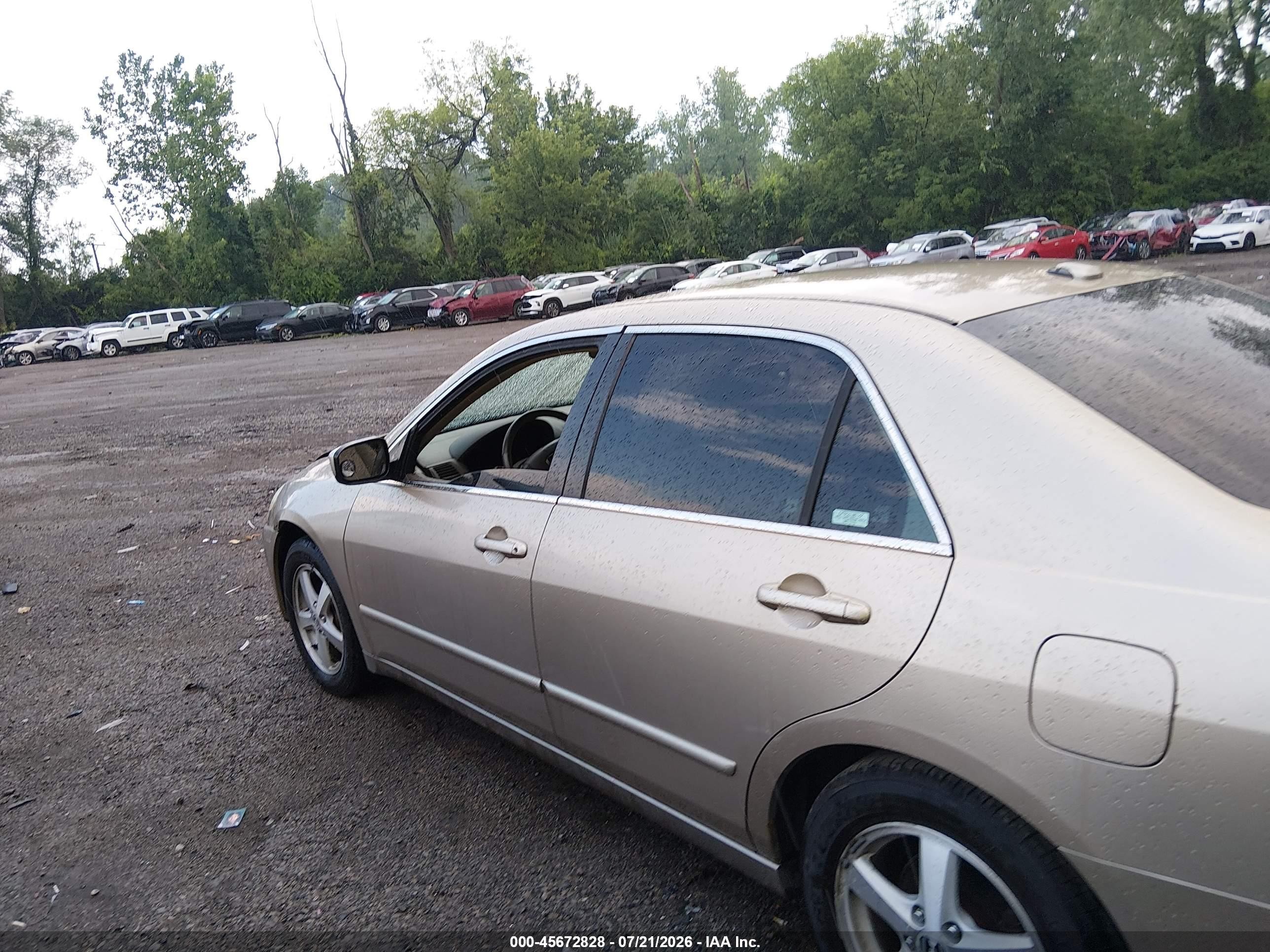 2005 Honda Accord 2.4 Ex Gold vin: 1HGCM56855A065182