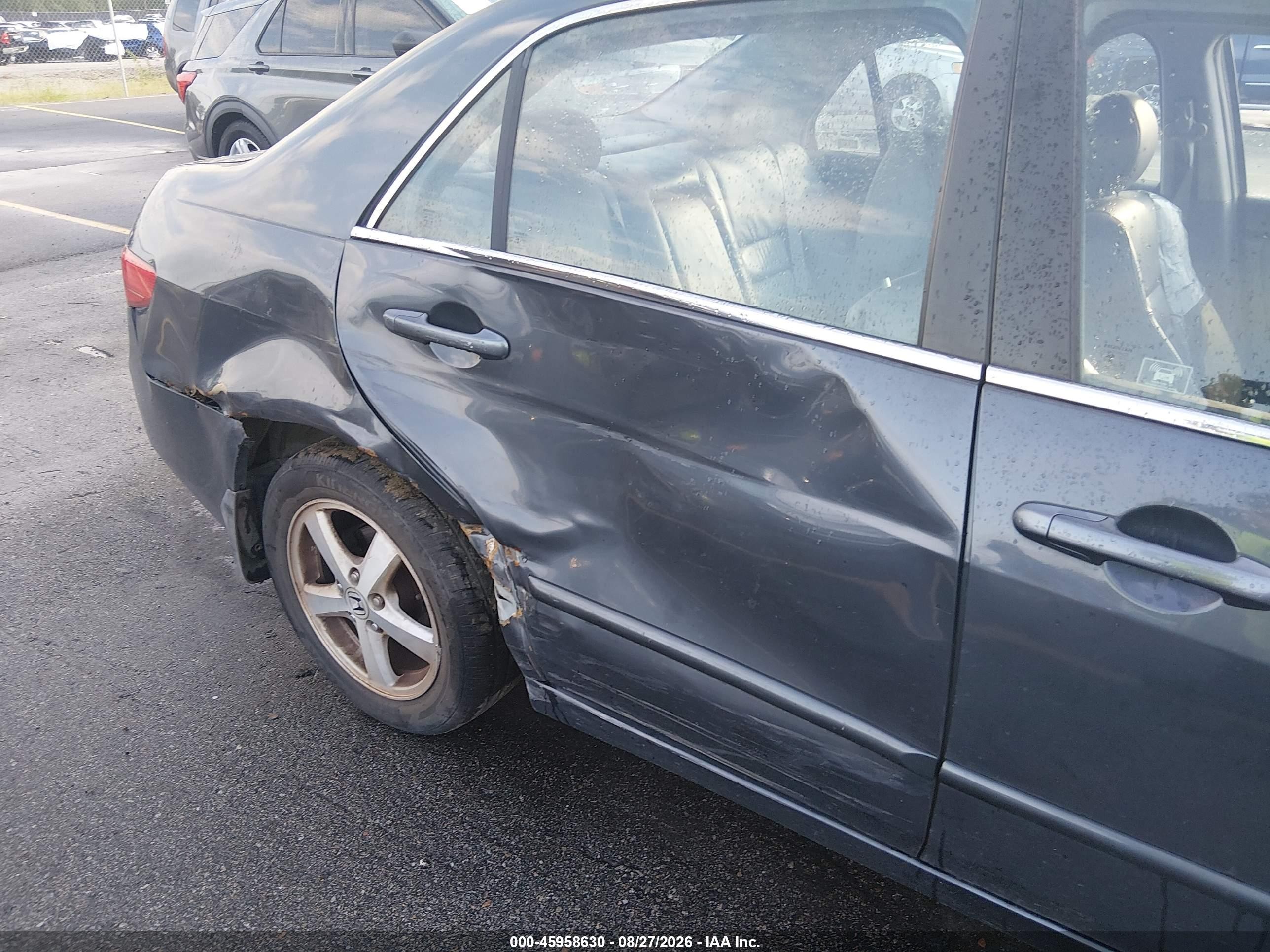 2005 Honda Accord 2.4 Ex Gray vin: 1HGCM56855A070785