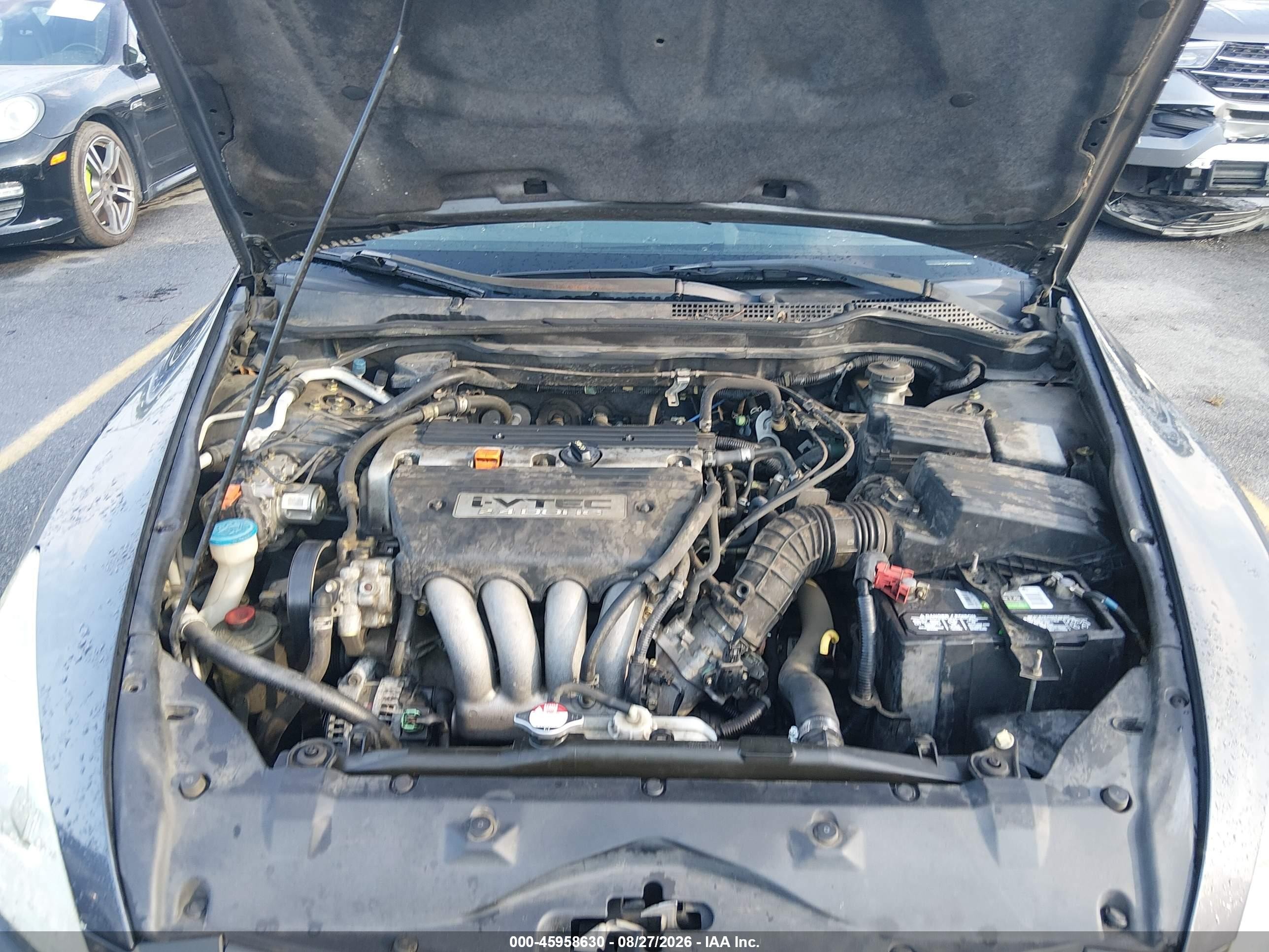 2005 Honda Accord 2.4 Ex Gray vin: 1HGCM56855A070785