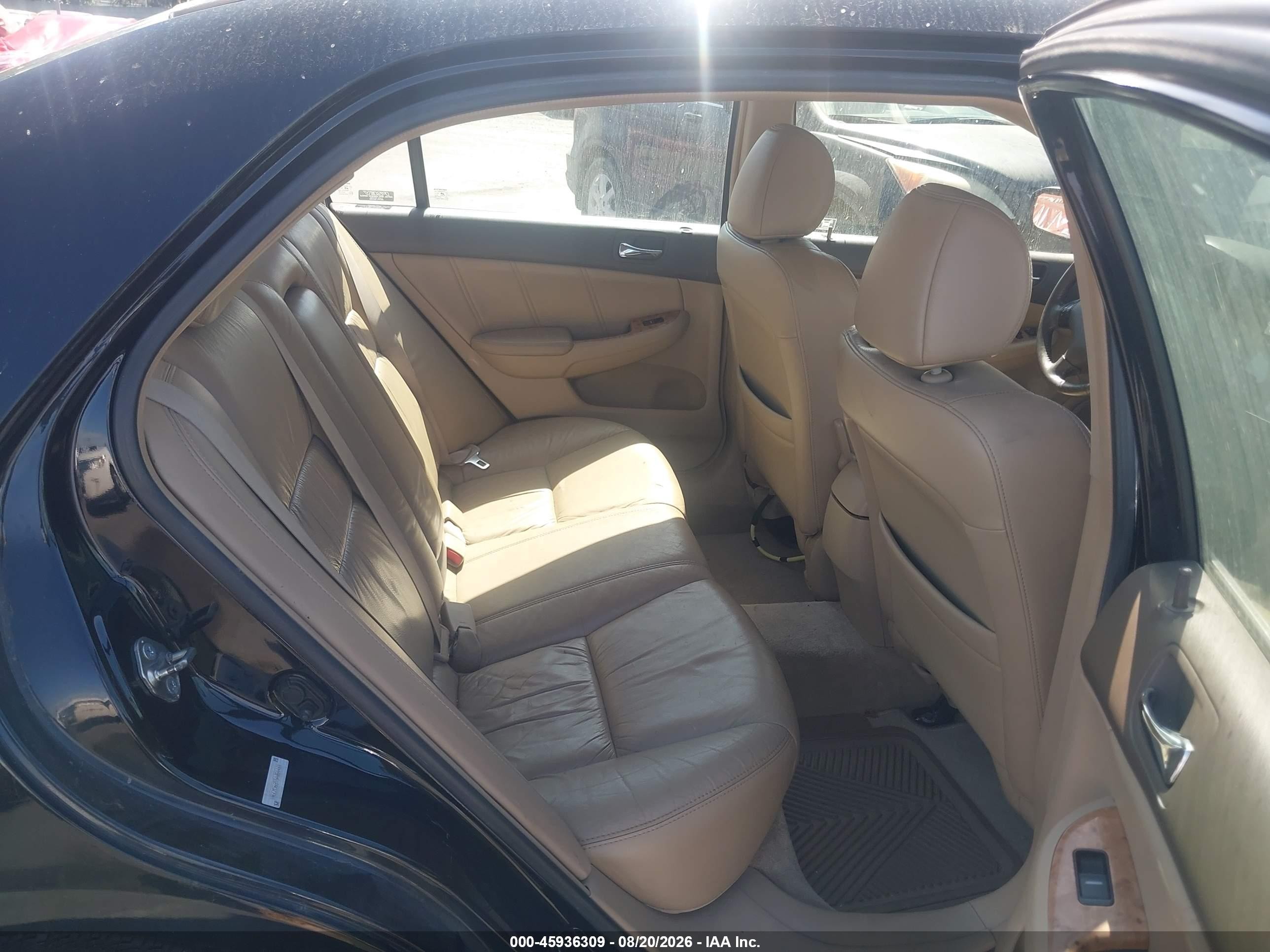 2005 Honda Accord 2.4 Ex Black vin: 1HGCM56855A084461
