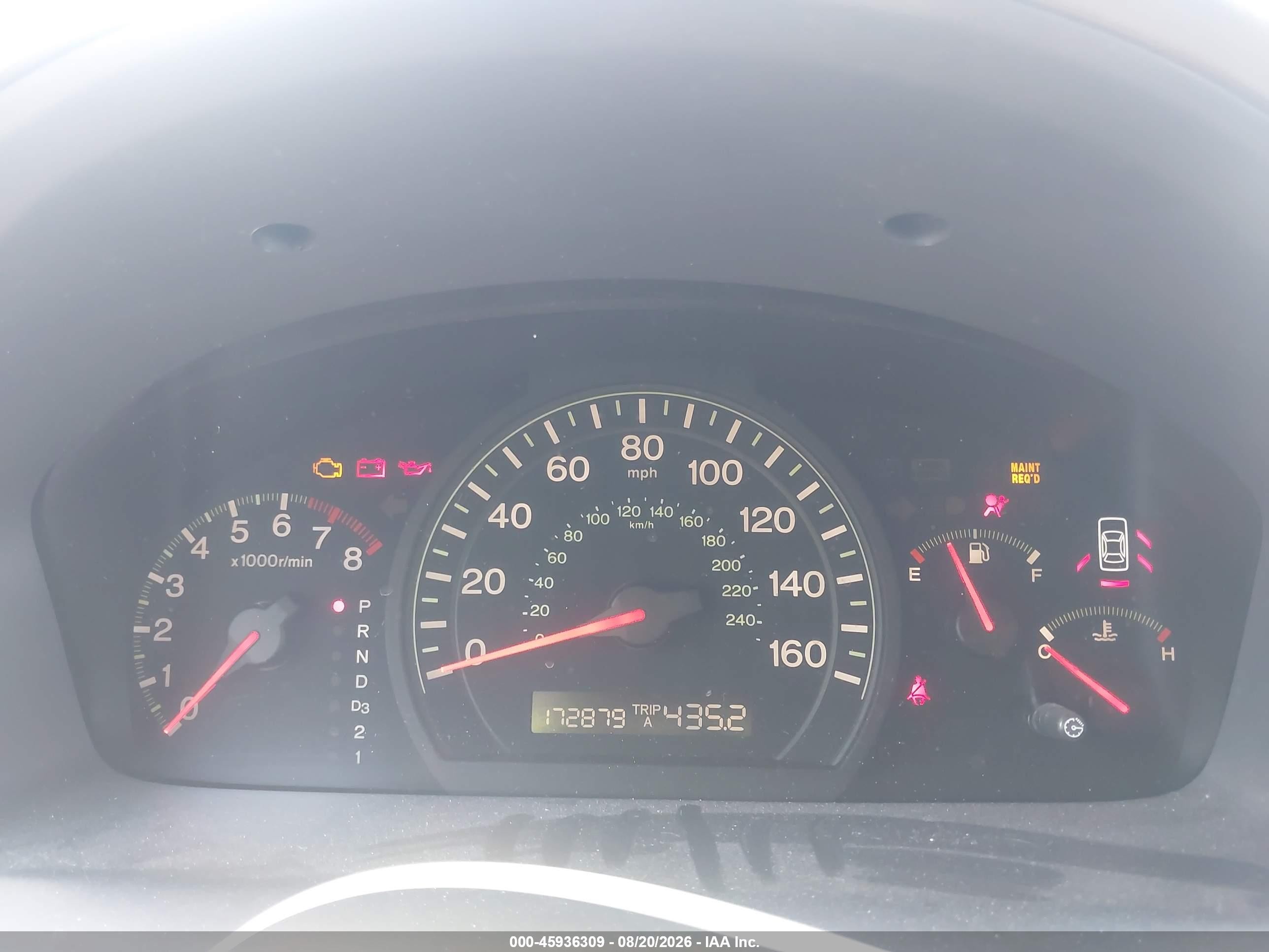 2005 Honda Accord 2.4 Ex Black vin: 1HGCM56855A084461