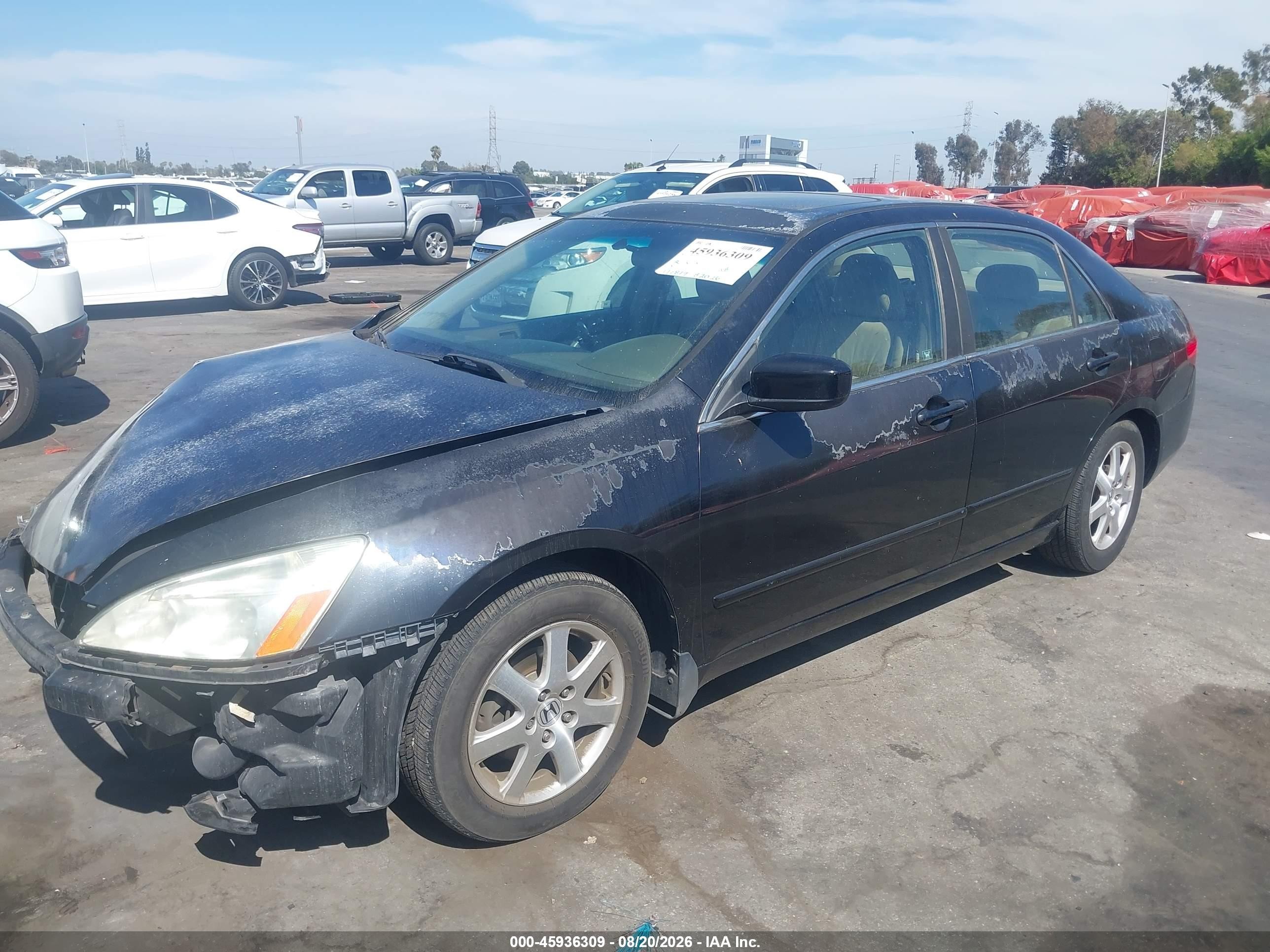 2005 Honda Accord 2.4 Ex Black vin: 1HGCM56855A084461