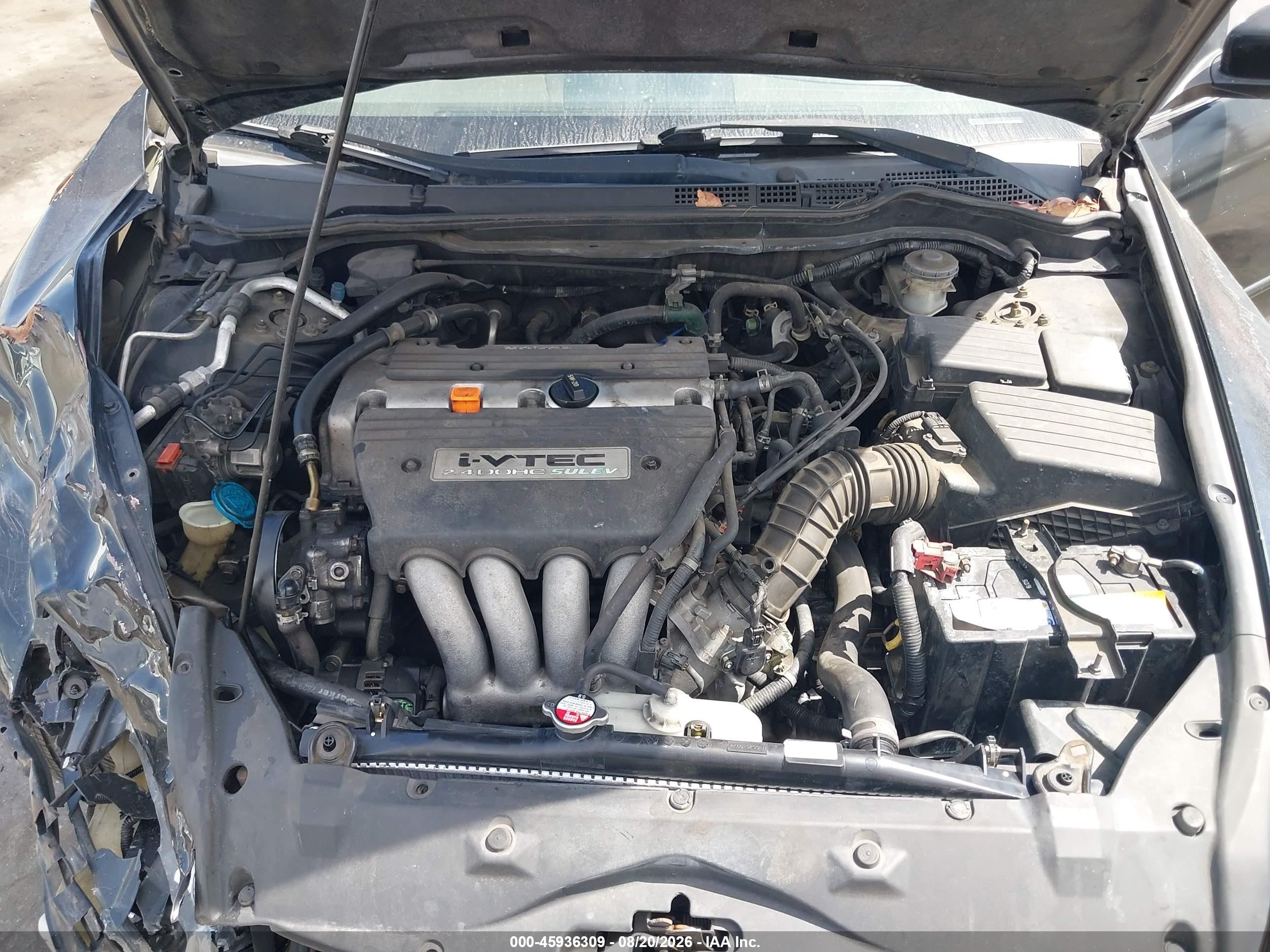2005 Honda Accord 2.4 Ex Black vin: 1HGCM56855A084461