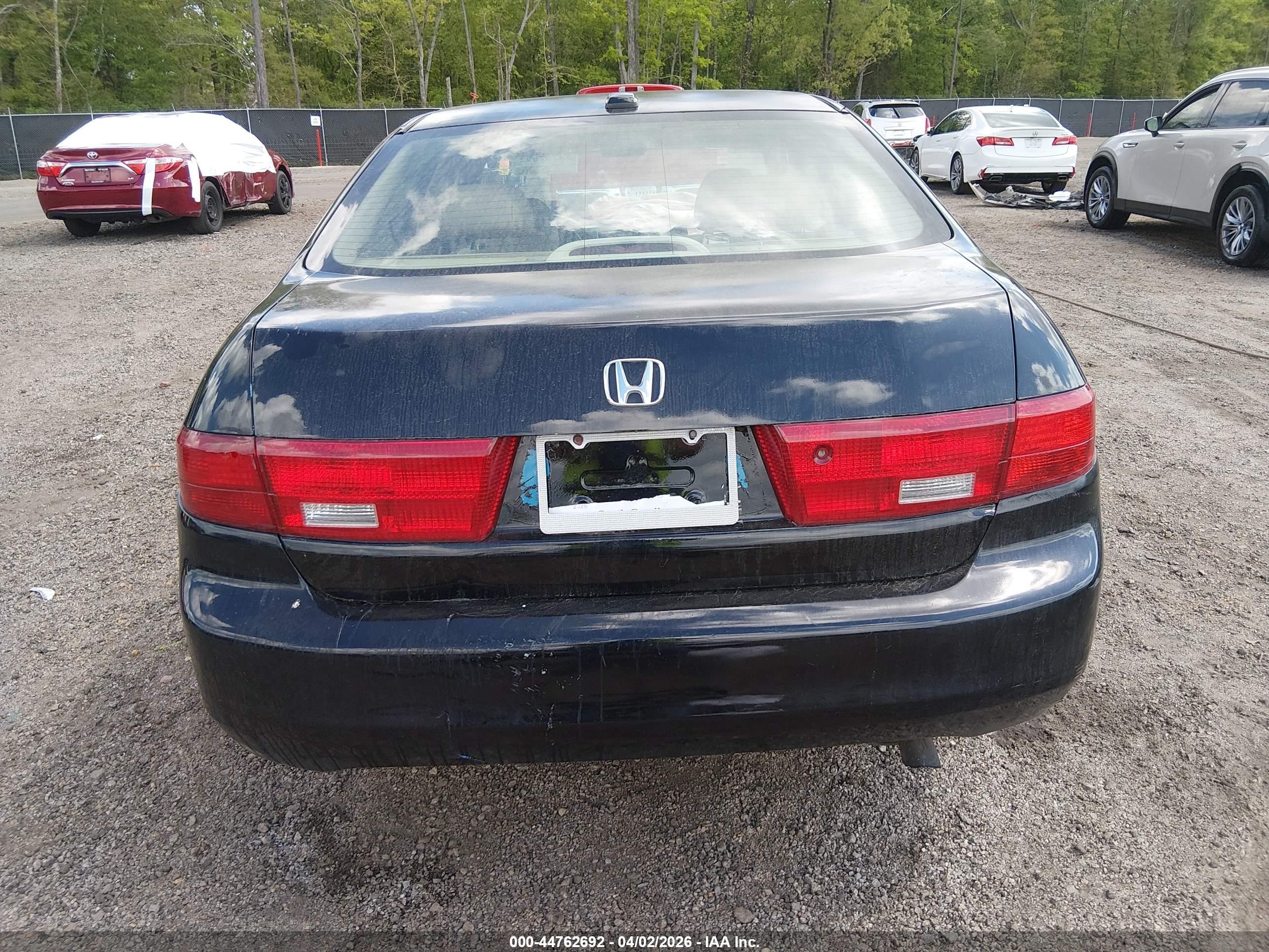 2005 Honda Accord 2.4 Ex Black vin: 1HGCM56855A135702