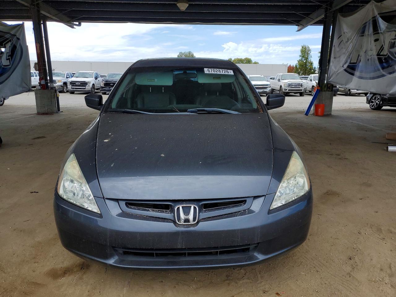 2005 Honda Accord Ex Gray vin: 1HGCM56855A150801