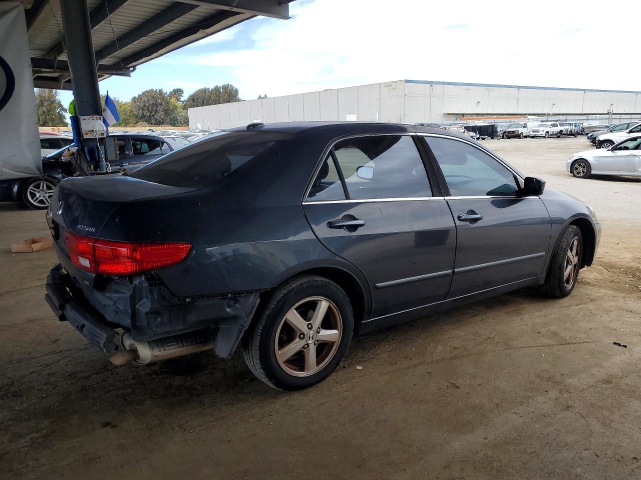 2005 Honda Accord Ex Gray vin: 1HGCM56855A150801