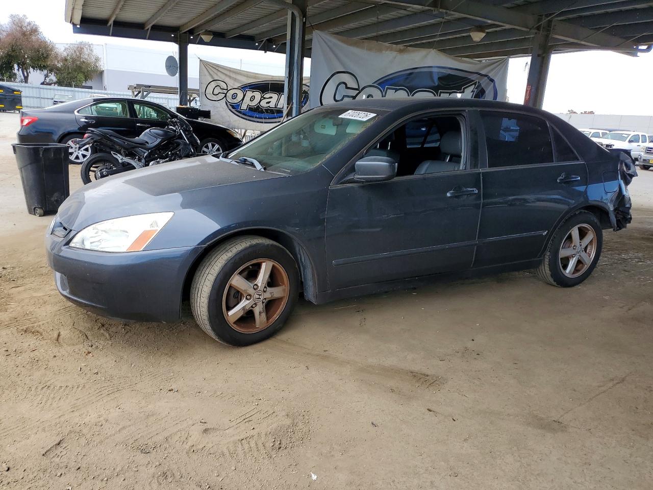 2005 Honda Accord Ex Серый vin: 1HGCM56855A150801