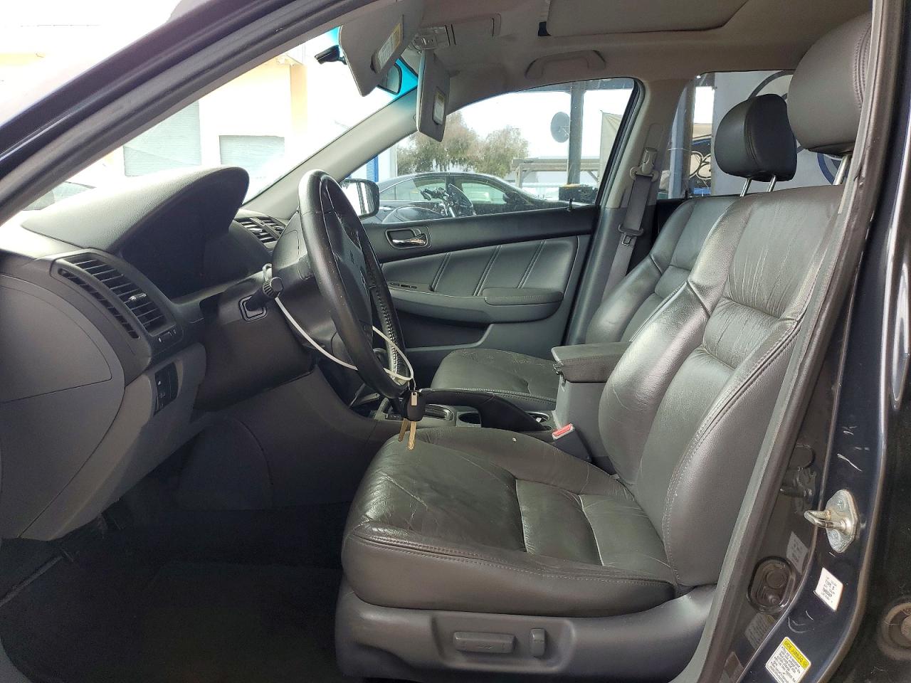 2005 Honda Accord Ex Gray vin: 1HGCM56855A150801