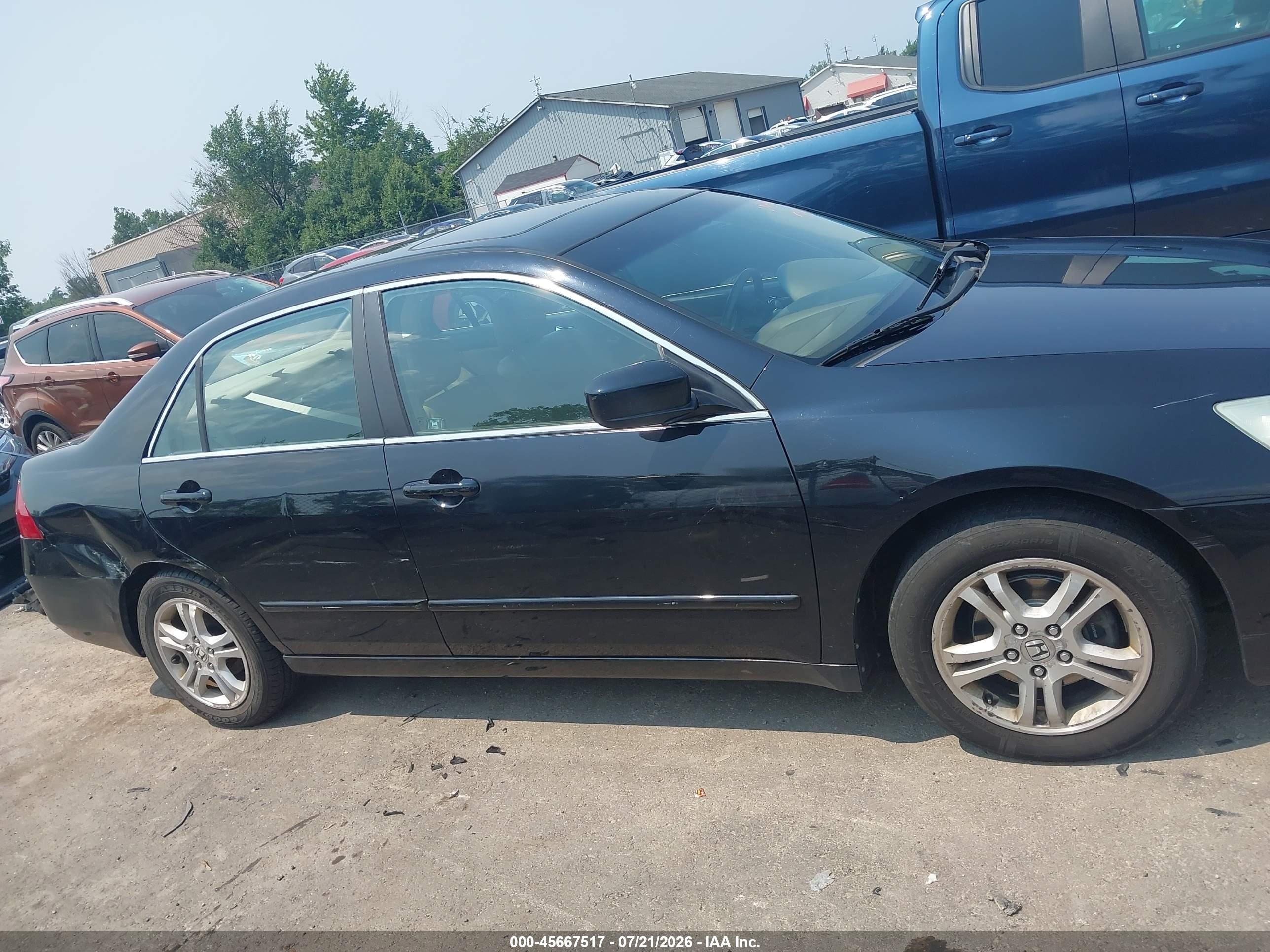 2006 Honda Accord 2.4 Ex Black vin: 1HGCM56856A000740