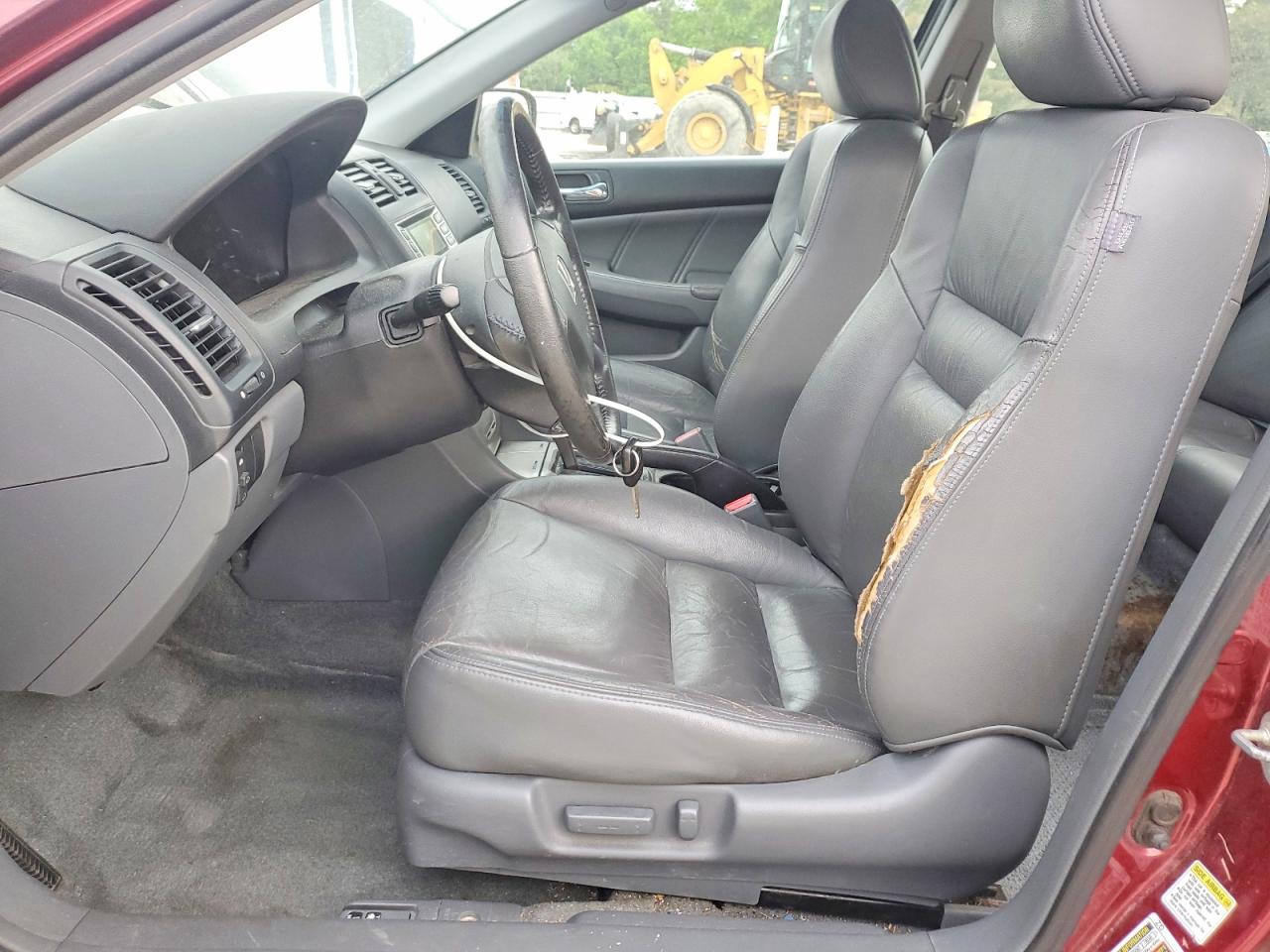 2006 Honda Accord Ex Burgundy vin: 1HGCM56856A001130
