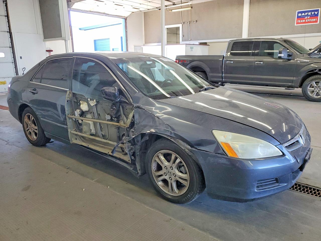 2006 Honda Accord Ex Gray vin: 1HGCM56856A005954