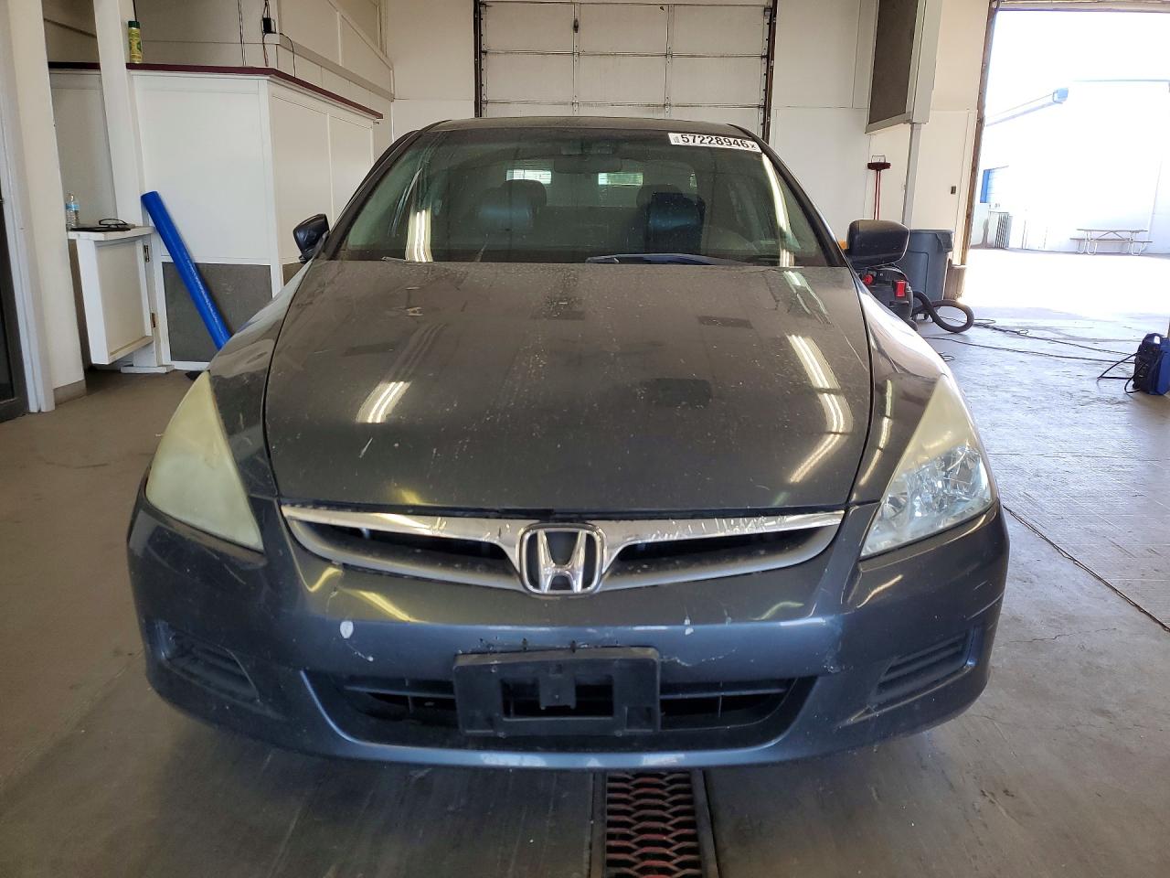 2006 Honda Accord Ex Gray vin: 1HGCM56856A005954
