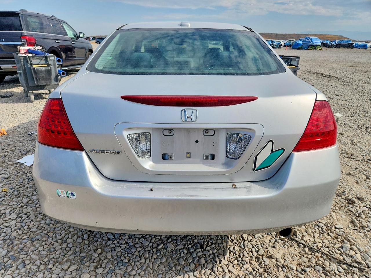 2006 Honda Accord Ex Silver vin: 1HGCM56856A011964