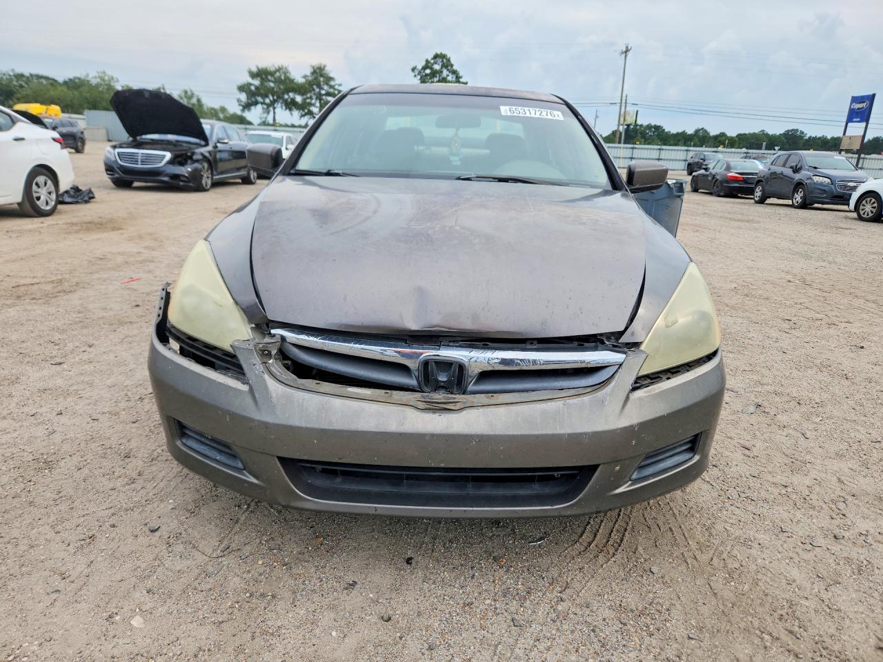 2006 Honda Accord Ex Gray vin: 1HGCM56856A046729