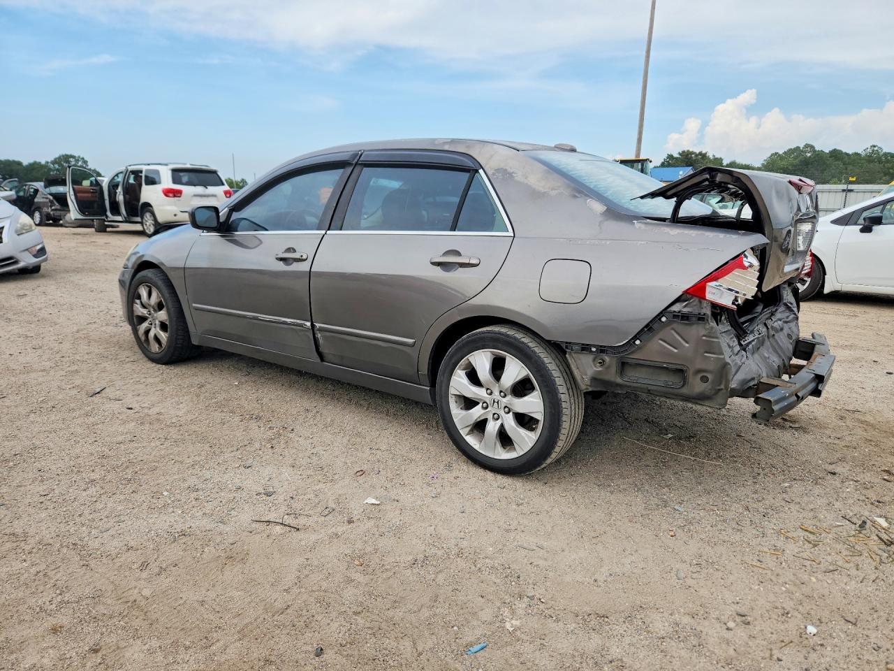 2006 Honda Accord Ex Gray vin: 1HGCM56856A046729
