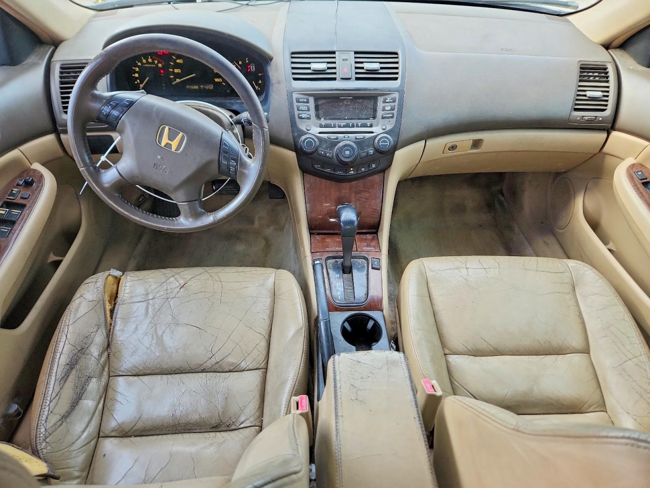 2006 Honda Accord Ex Gray vin: 1HGCM56856A046729