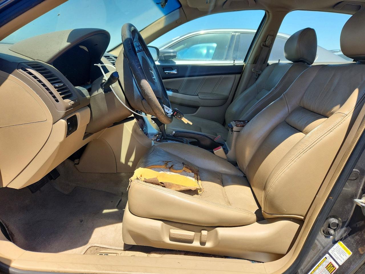 2006 Honda Accord Ex Gray vin: 1HGCM56856A092559