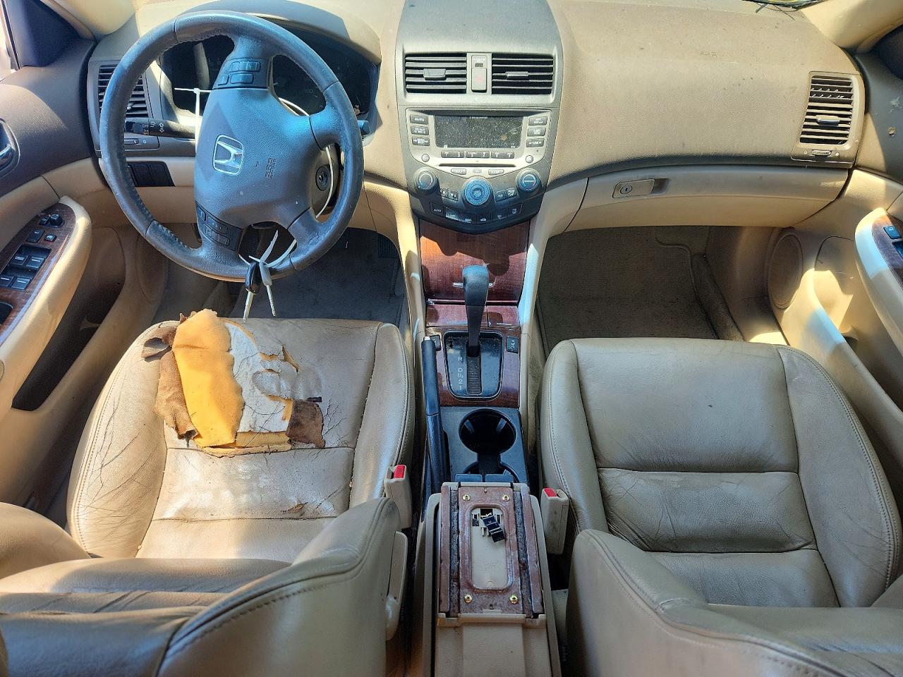 2006 Honda Accord Ex Gray vin: 1HGCM56856A092559