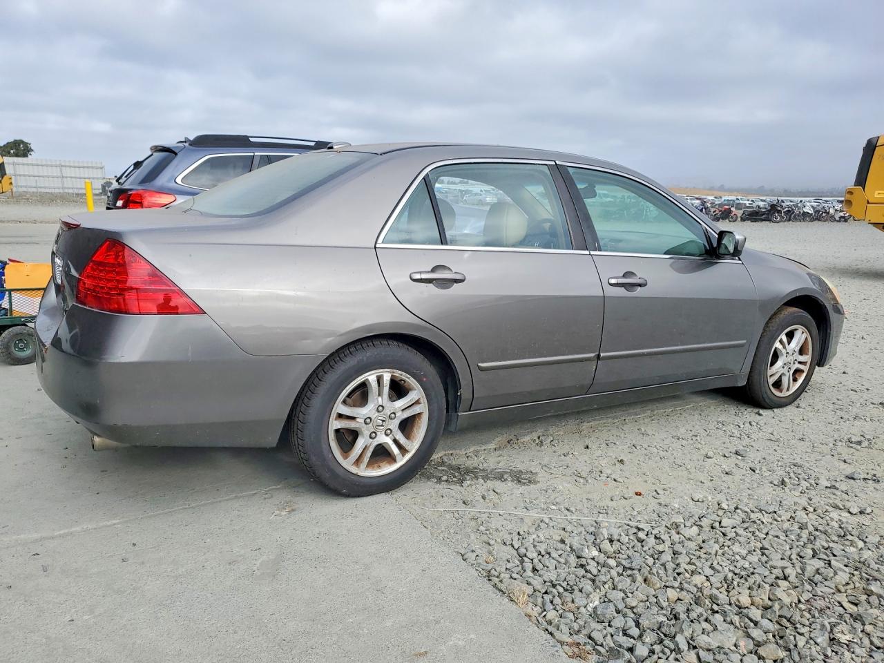 2006 Honda Accord Ex Gray vin: 1HGCM56856A092559