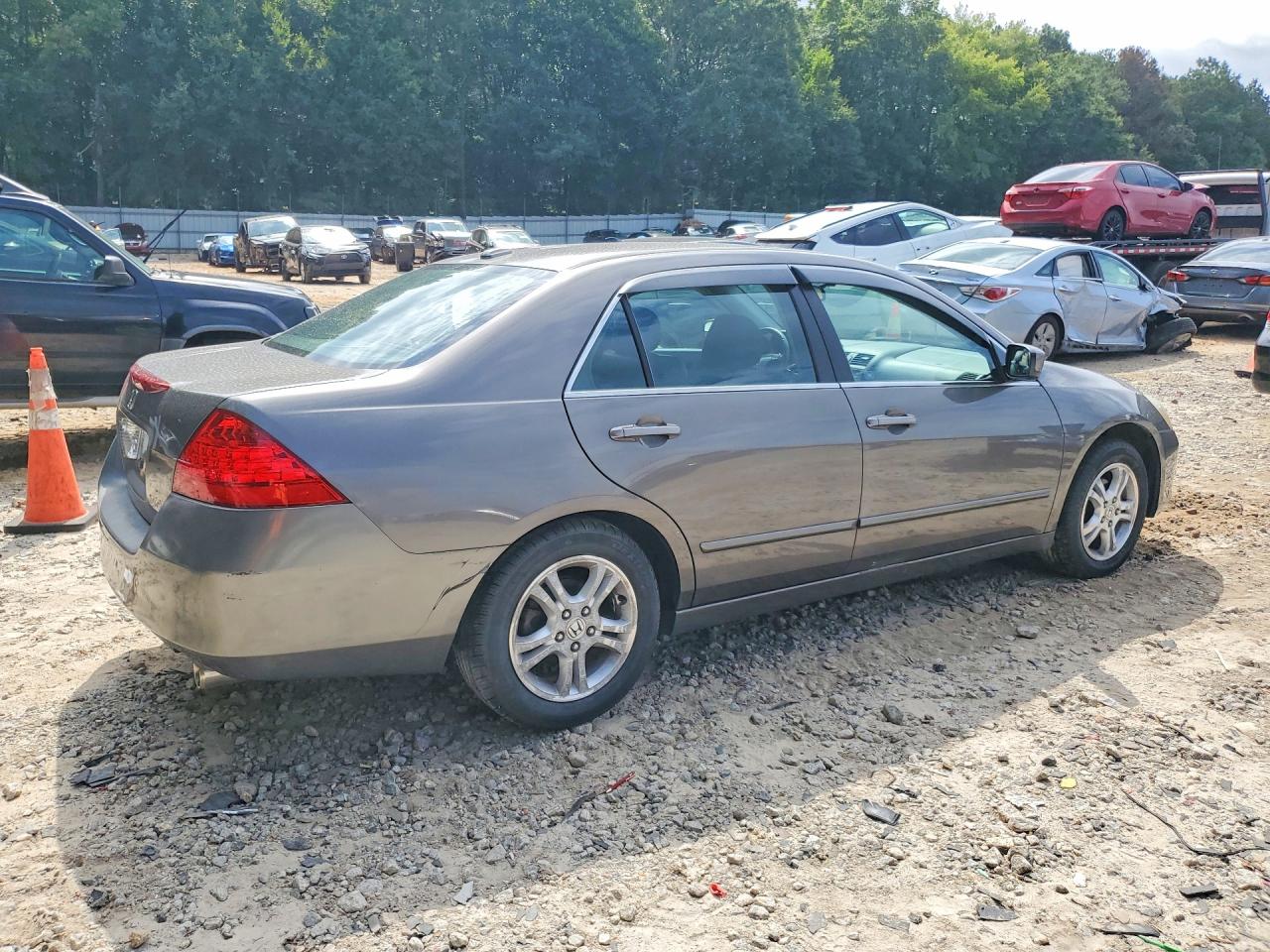 2006 Honda Accord Ex Gray vin: 1HGCM56856A096417