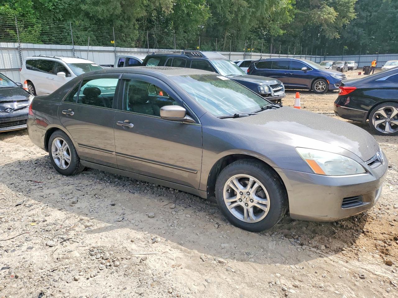 2006 Honda Accord Ex Gray vin: 1HGCM56856A096417