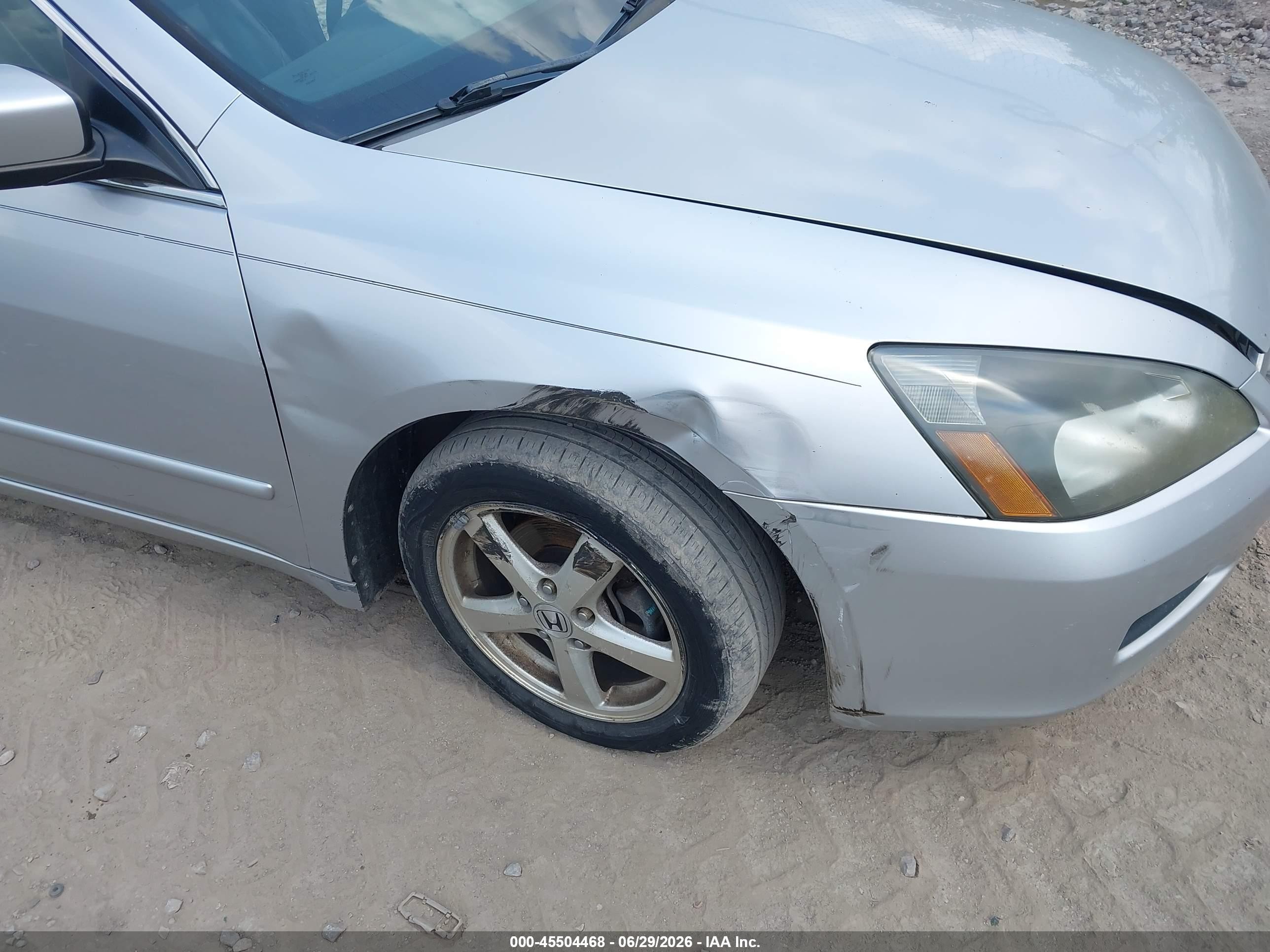 2006 Honda Accord 2.4 Ex Silver vin: 1HGCM56856A111126