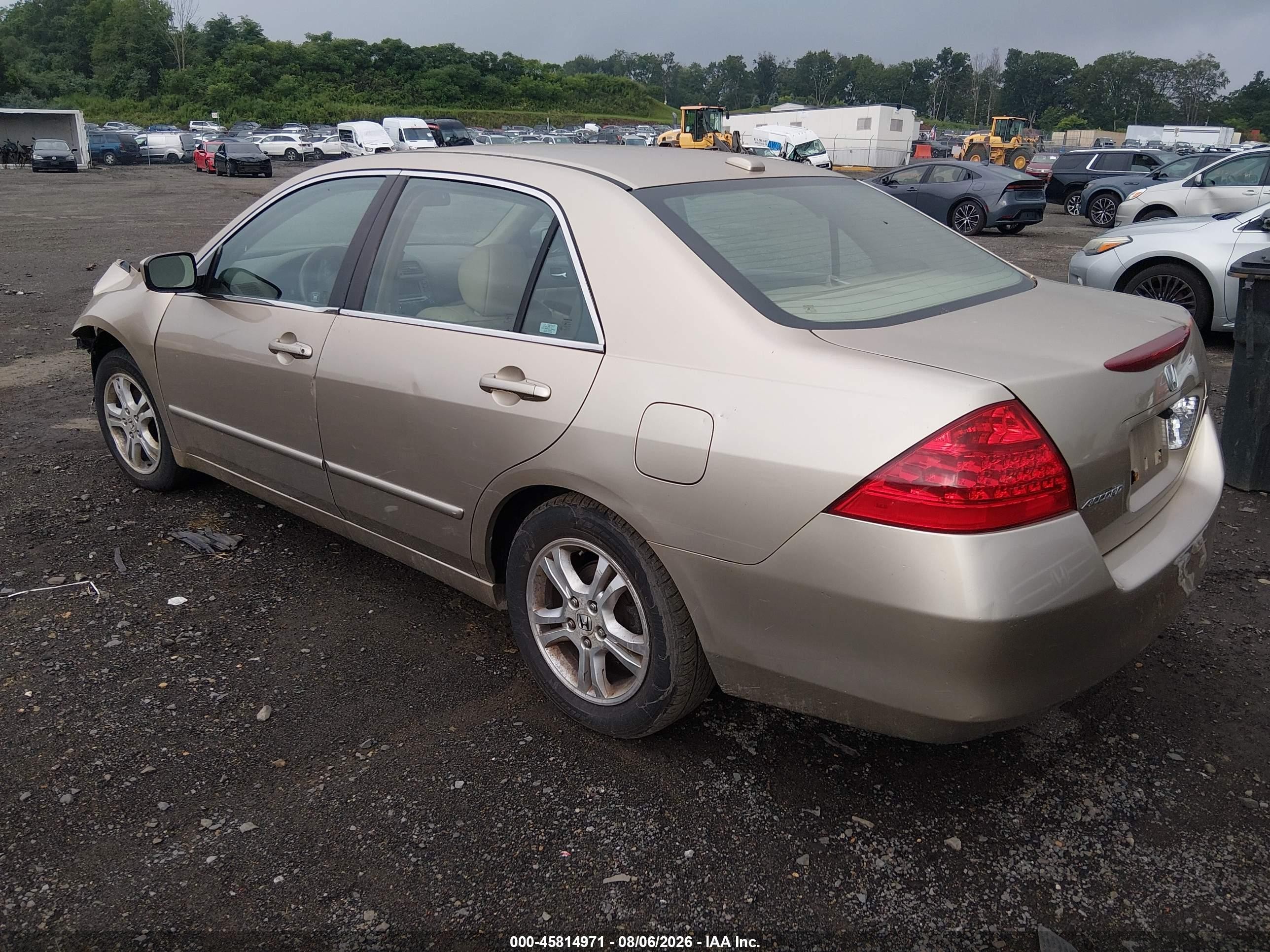 2006 Honda Accord 2.4 Ex Gold vin: 1HGCM56856A136463