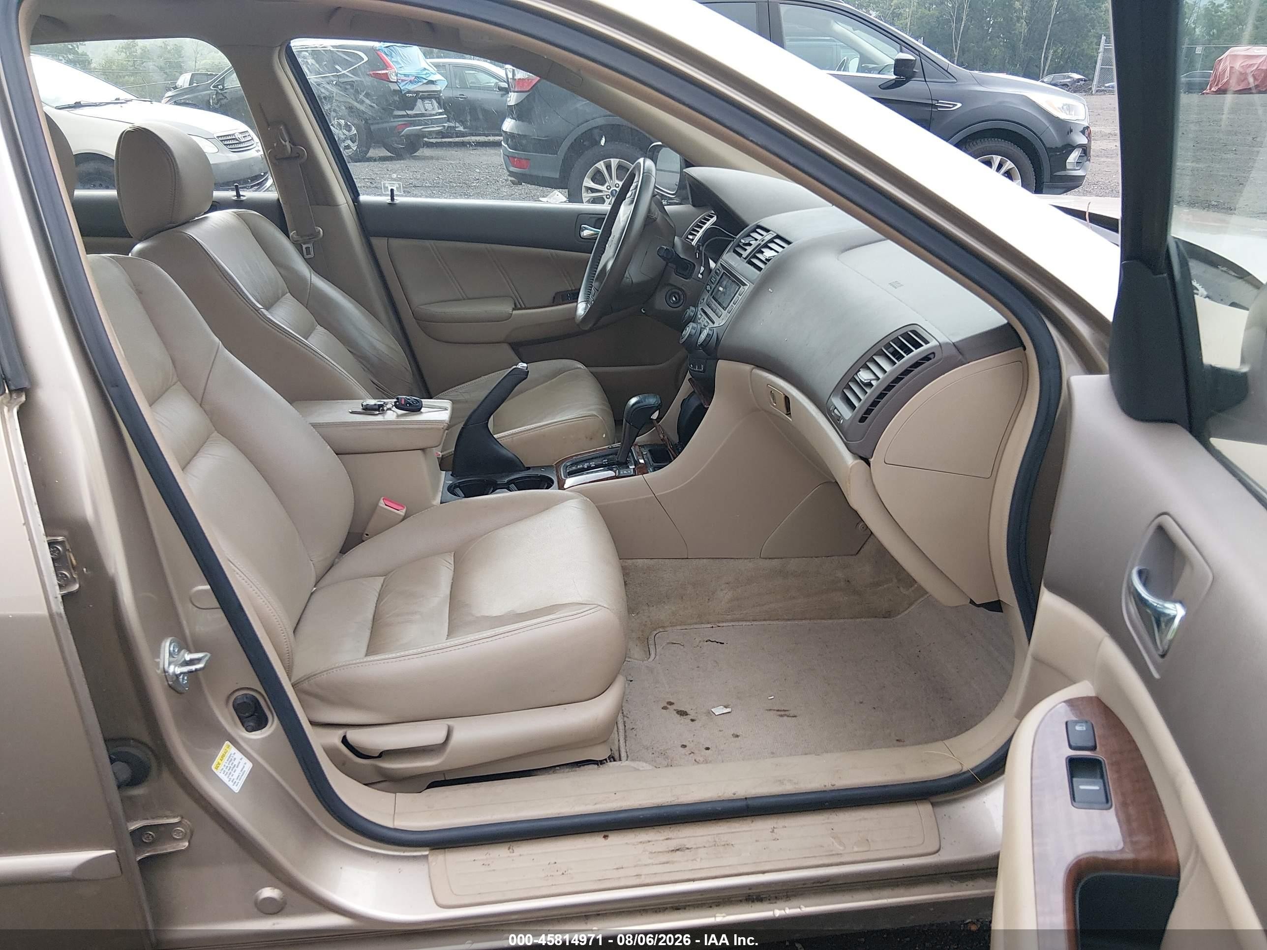 2006 Honda Accord 2.4 Ex Gold vin: 1HGCM56856A136463