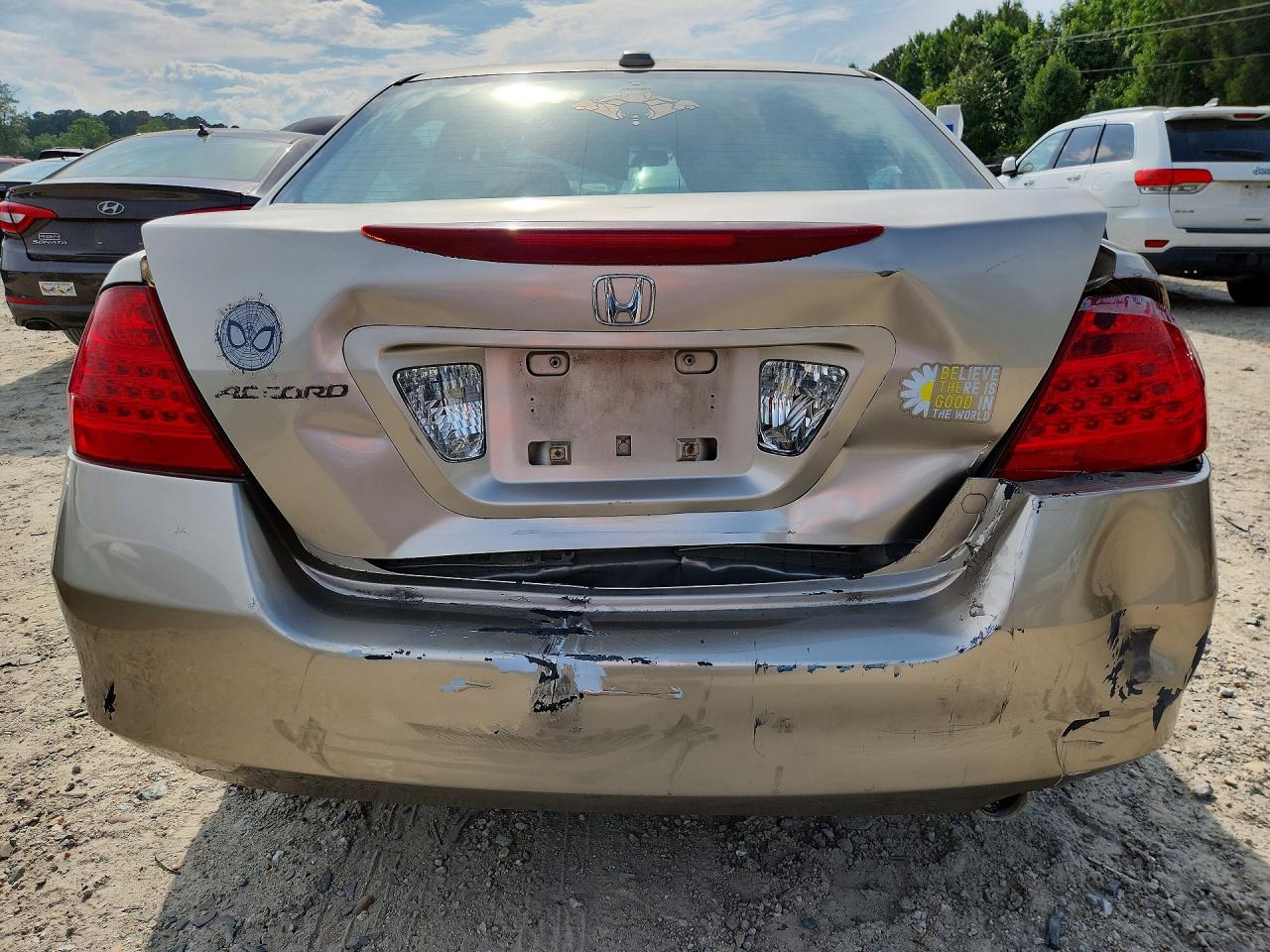 2006 Honda Accord Ex Tan vin: 1HGCM56856A139721