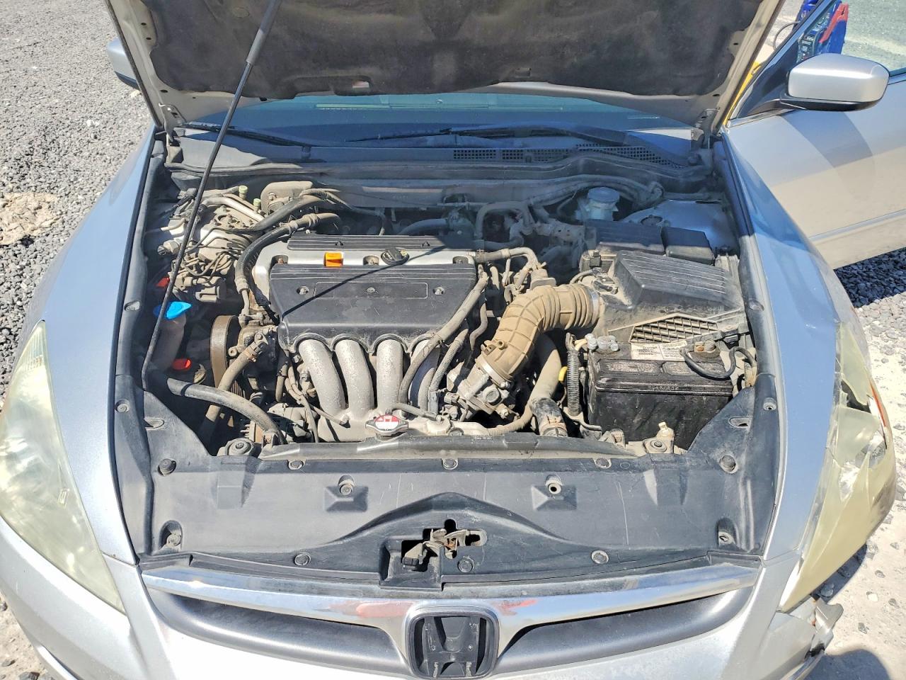 2006 Honda Accord Ex Silver vin: 1HGCM56856A170497