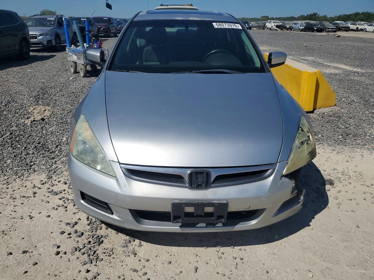 2006 Honda Accord Ex Silver vin: 1HGCM56856A170497