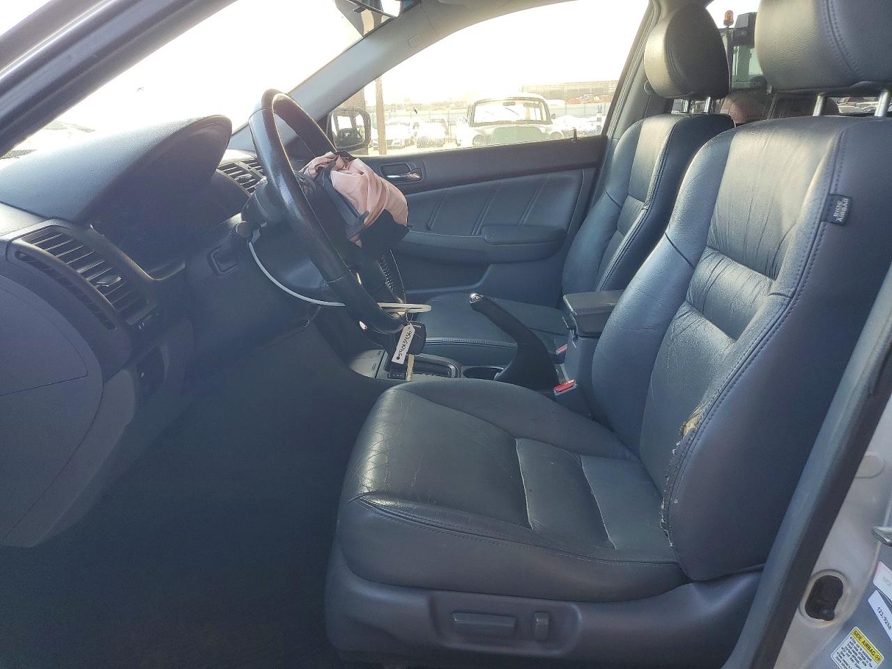 2007 Honda Accord Ex Silver vin: 1HGCM56857A016454