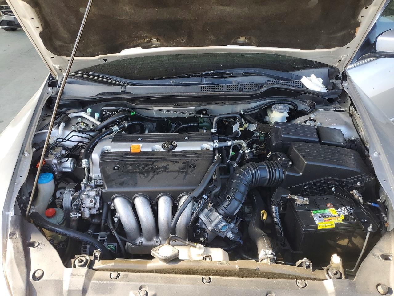 2007 Honda Accord Ex Silver vin: 1HGCM56857A016454