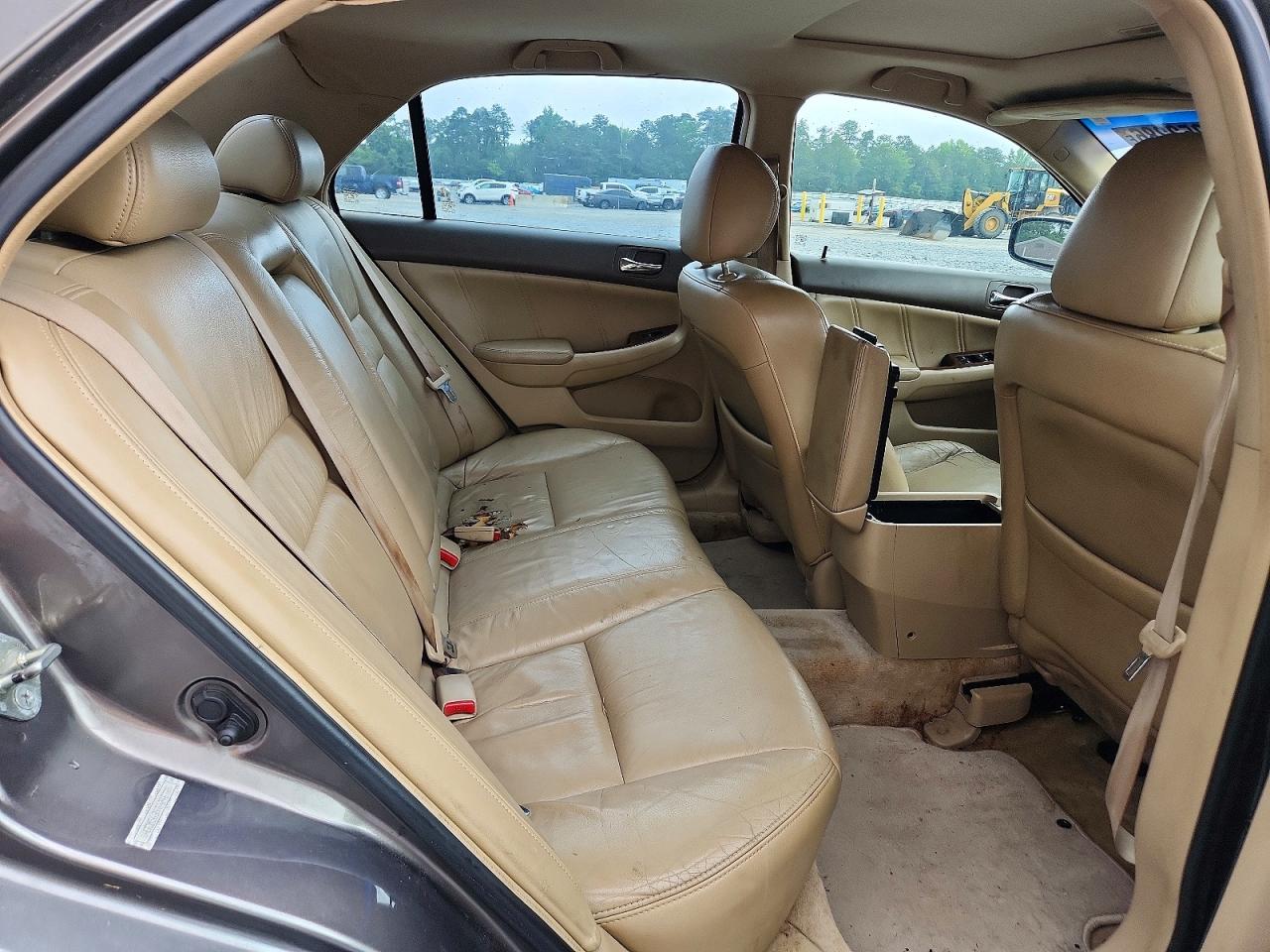 2007 Honda Accord Ex Tan vin: 1HGCM56857A048725