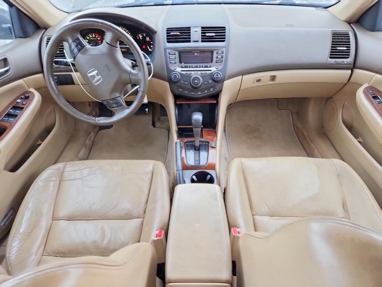 2007 Honda Accord Ex Tan vin: 1HGCM56857A048725