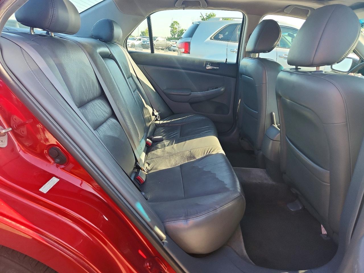 2007 Honda Accord Ex Red vin: 1HGCM56857A070983