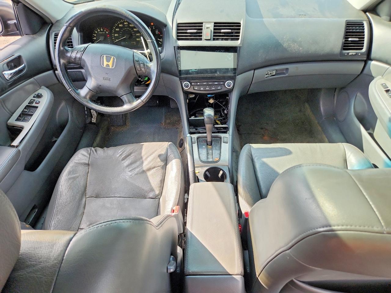 2007 Honda Accord Ex Gray vin: 1HGCM56857A076511