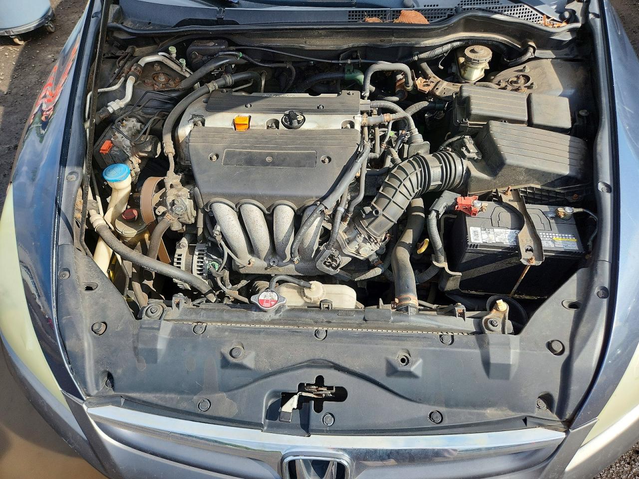 2007 Honda Accord Ex Gray vin: 1HGCM56857A076511
