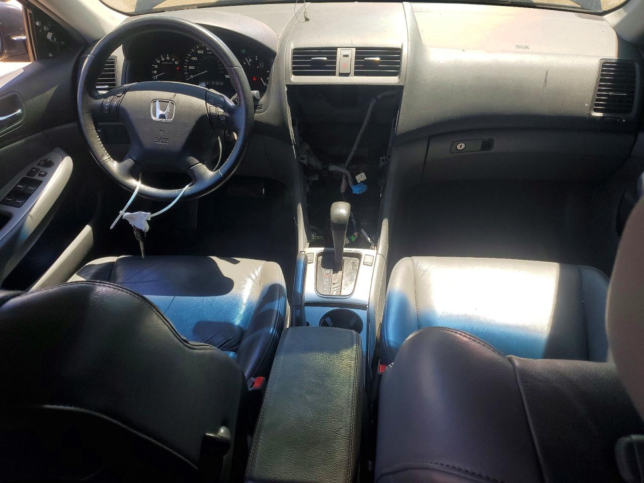 2007 Honda Accord Ex Blue vin: 1HGCM56857A077190