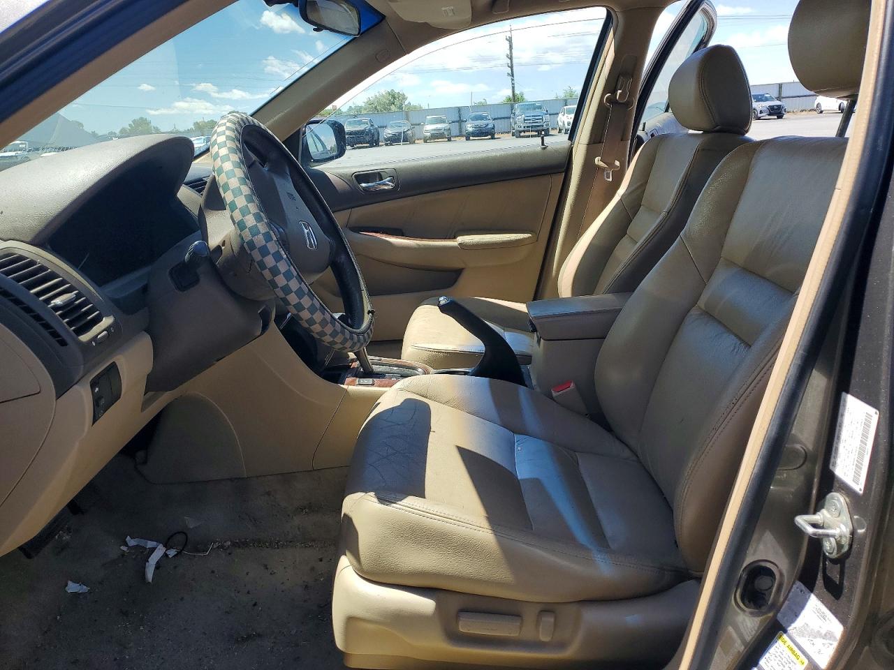 2007 Honda Accord Ex Gray vin: 1HGCM56857A089081