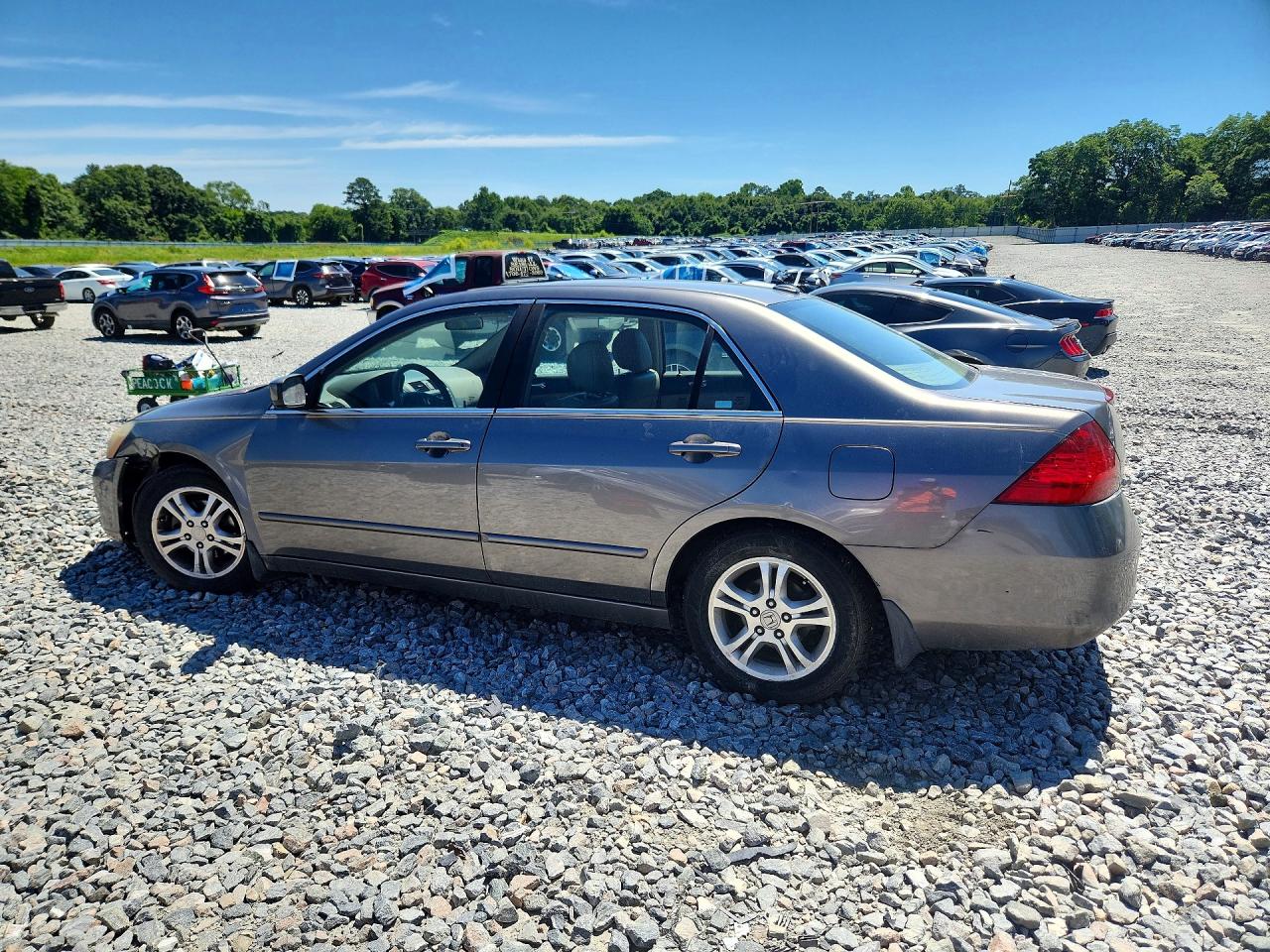 2007 Honda Accord Ex Gray vin: 1HGCM56857A118692